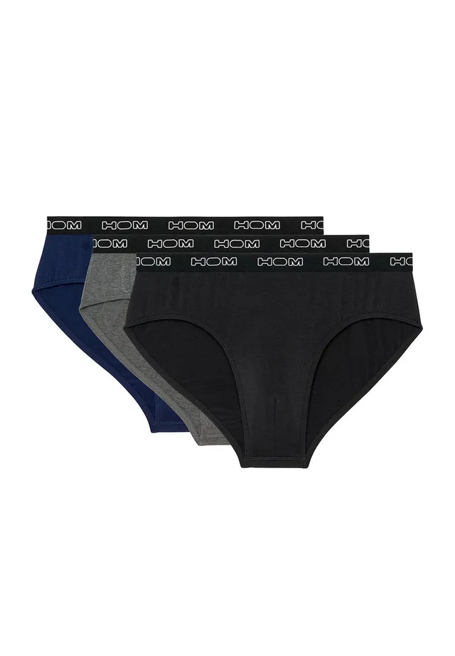 hom-boxerlines-lot-3-mini-slips-homme-coton-multicolore image 1
