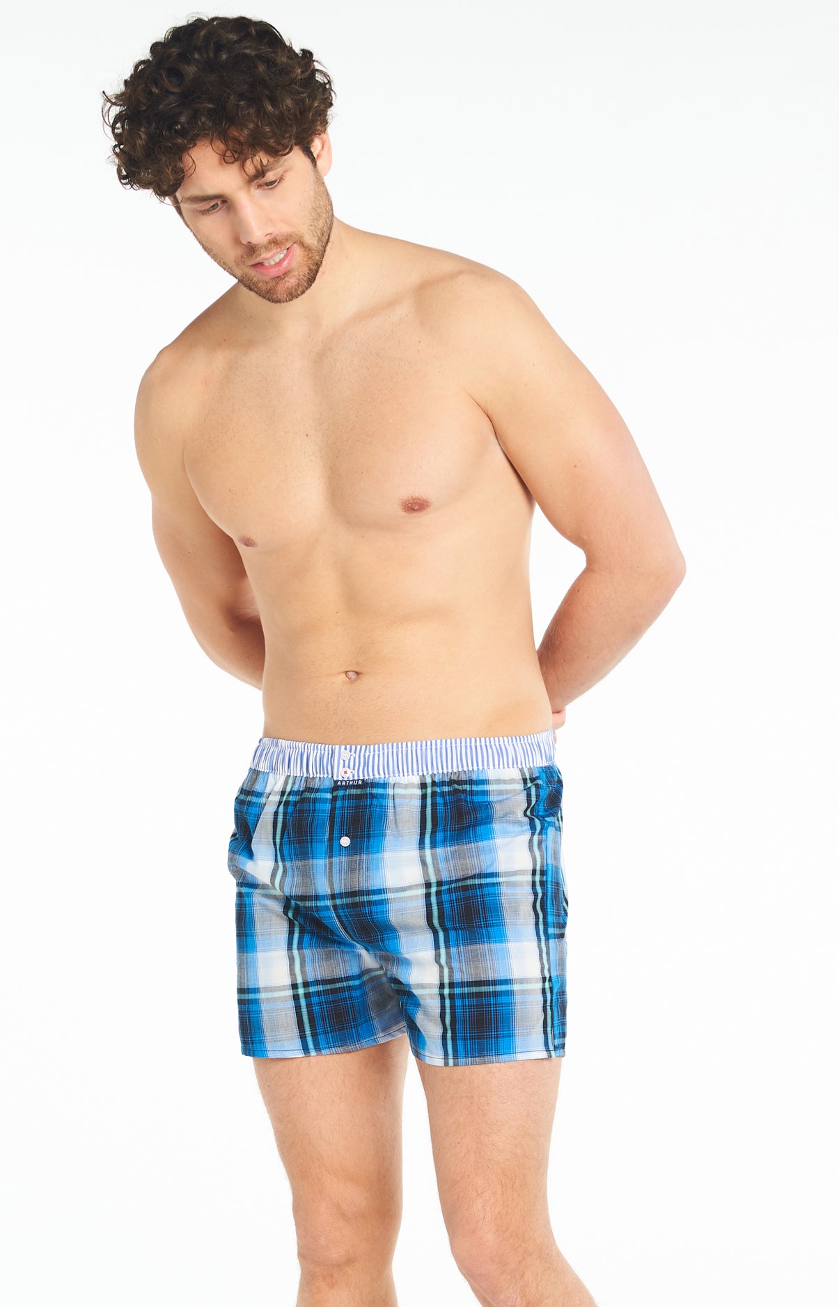 arthur-le-club-cale-on-917-coton-bio-bleu-l image 5