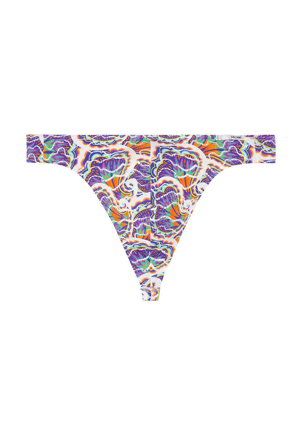 hom-funky-styles-403245-string-homme-blanc-imprim-microfibre image 1