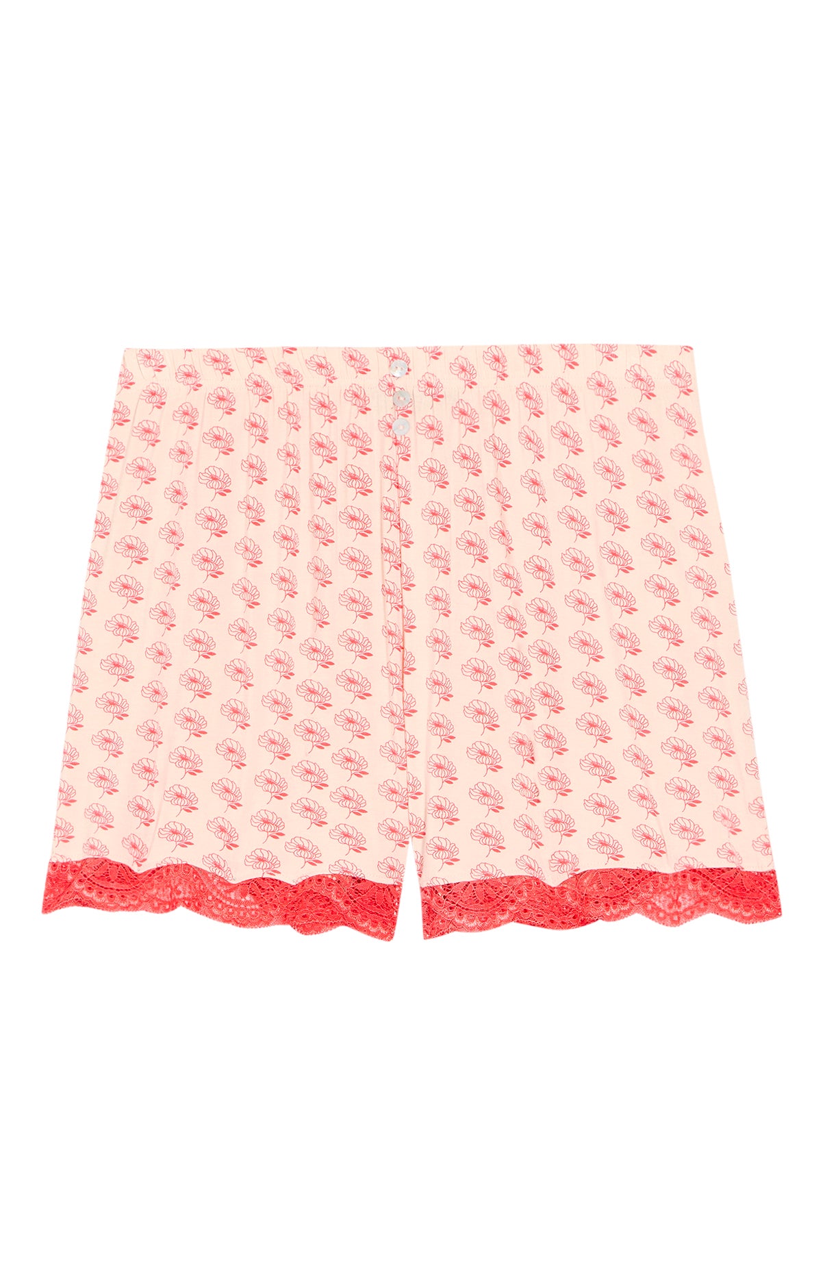 arthur-bob-fleur-safi-short-modal-rose-dentelle image 3