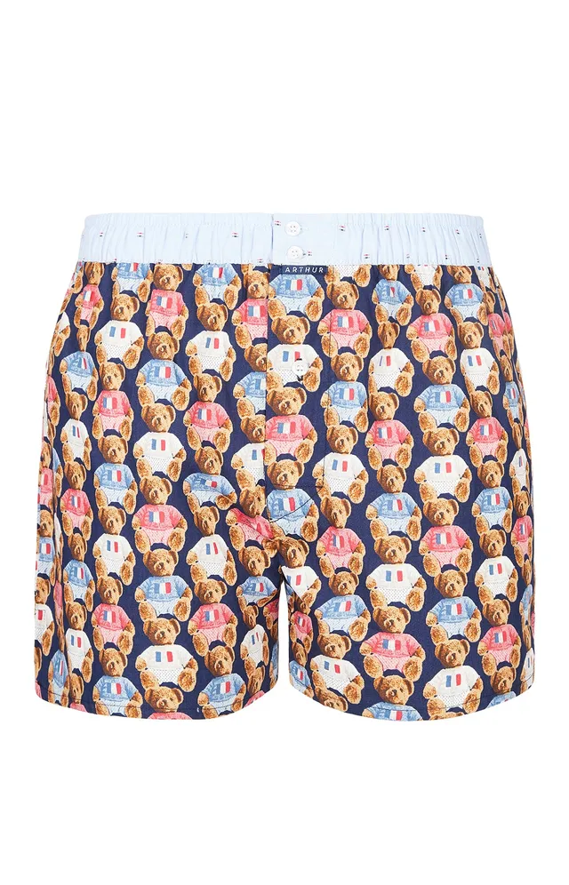 arthur-le-club-cale-on-teddy-bleu-ciel-stretch image 1
