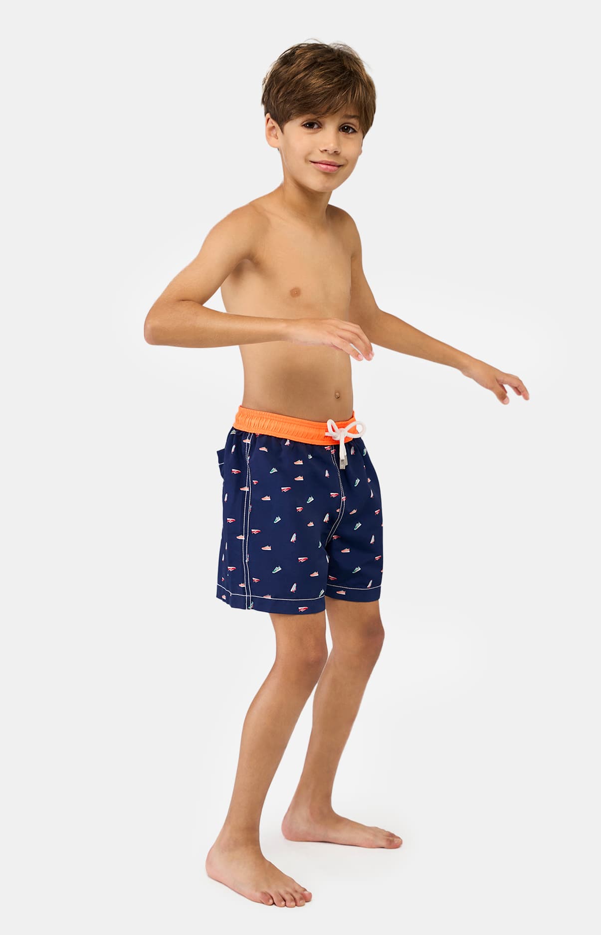 arthur-bob-short-bain-enfant-sneakers-marine-10a image 4