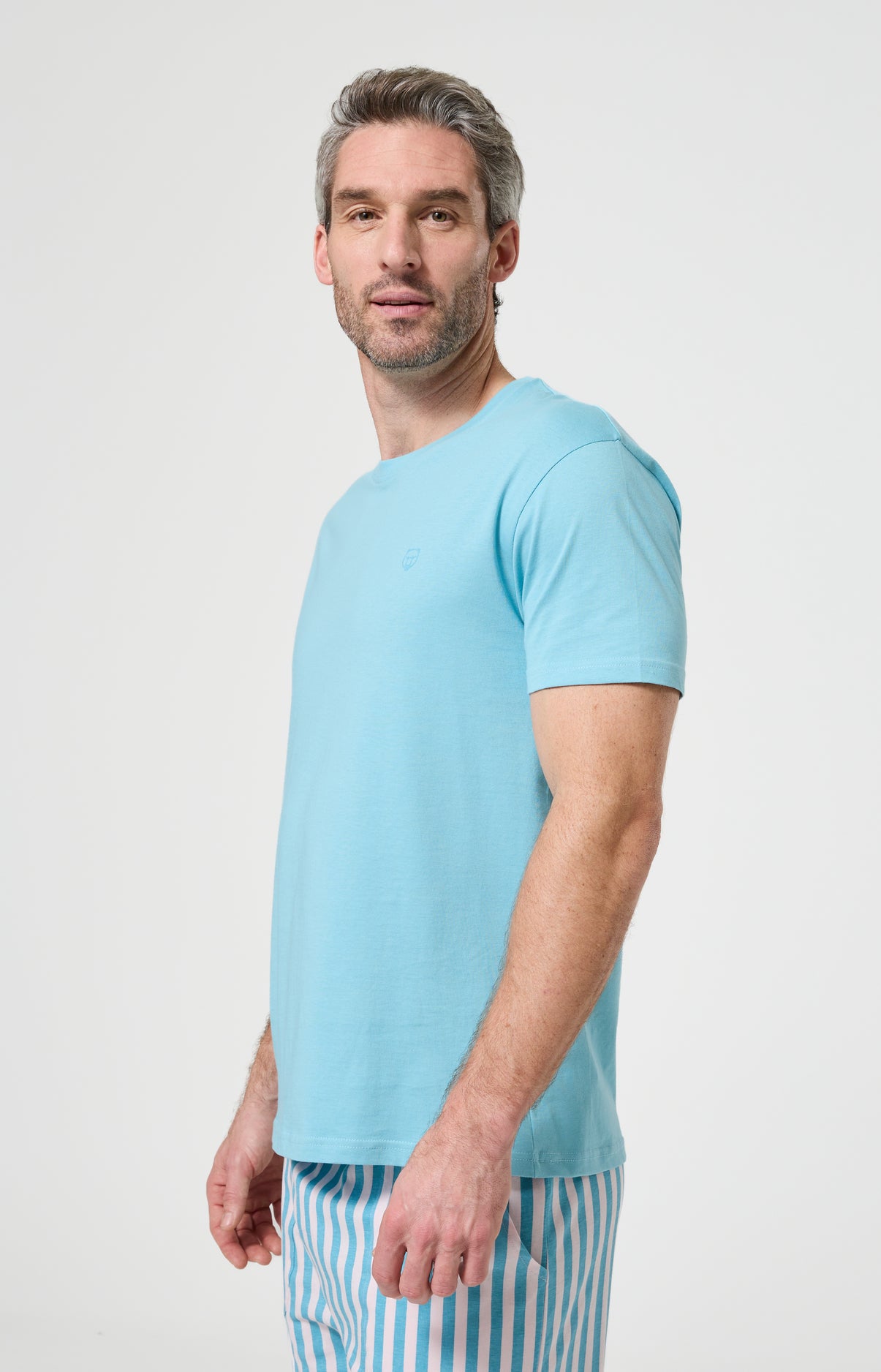 arthur-bob-pacifique-tee-shirt-homme-bio-bleu-pacific image 4