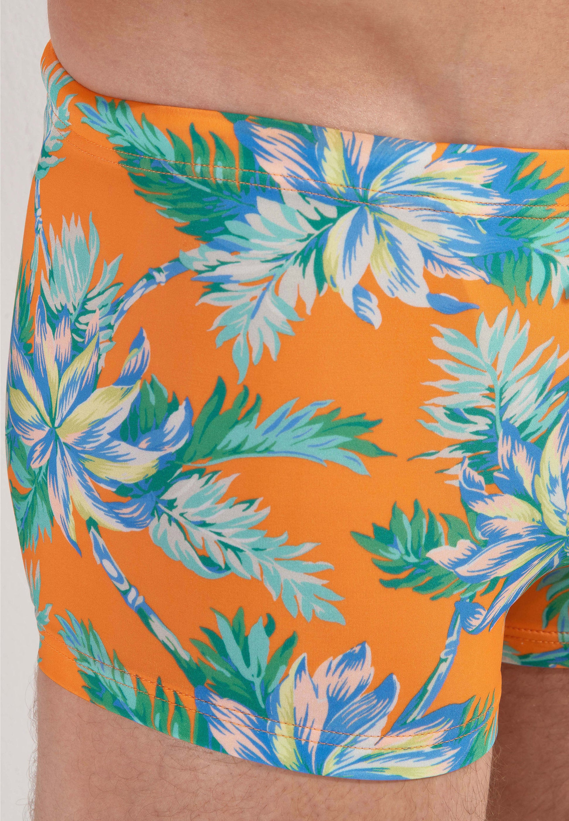 hom-h-fresh-gigaro-boxer-de-bain-orange-print image 4