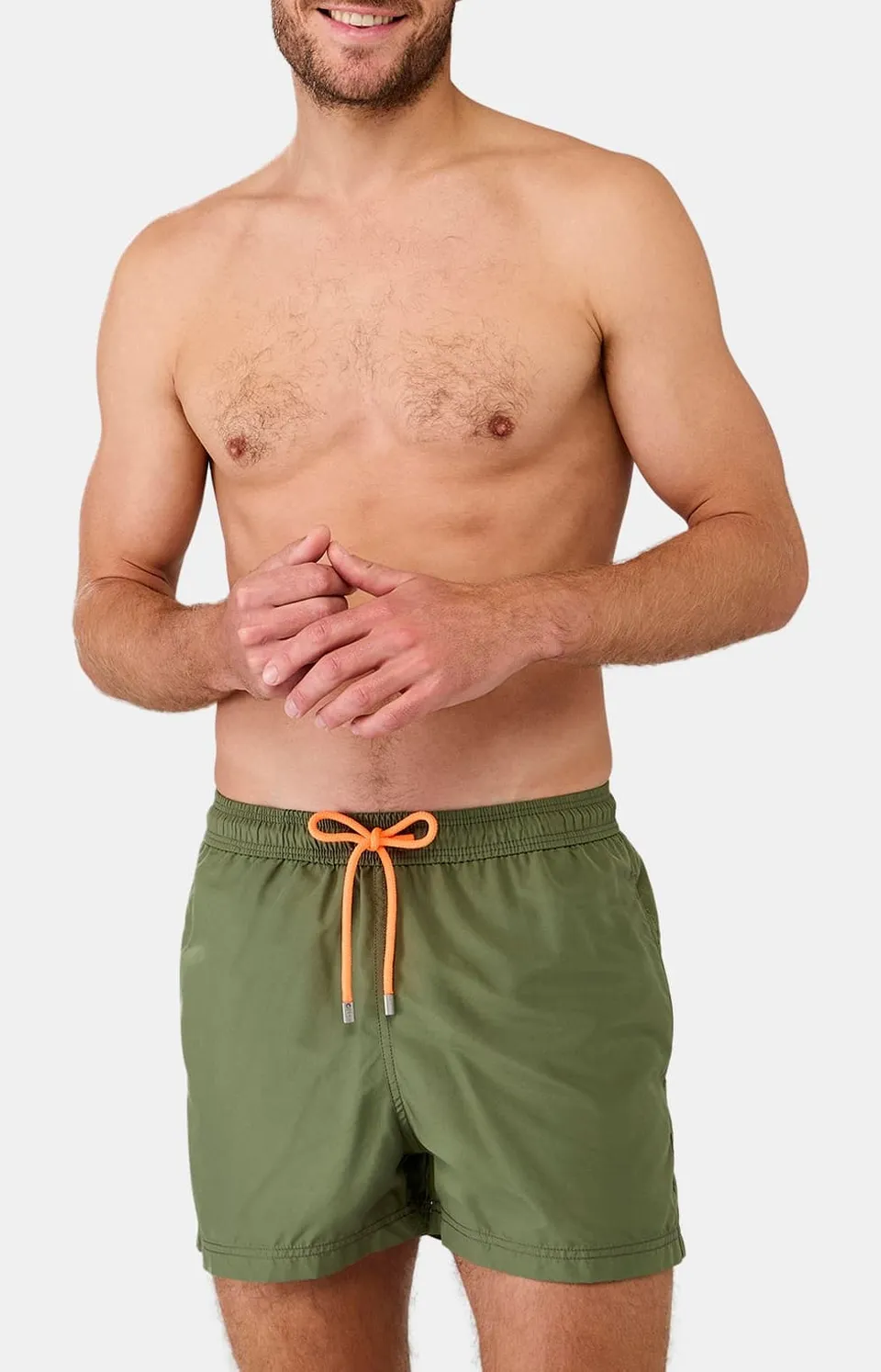 arthur-bob-short-de-bain-homme-polyester-recycl-kaki image 1