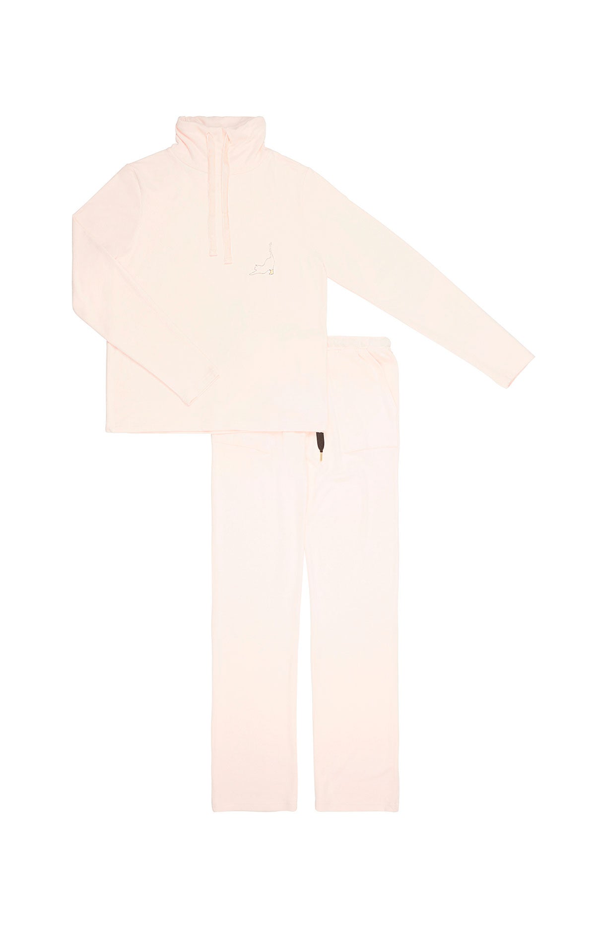 arthur-bob-pyjama-chat-beaut-pyjama-poudre-maille-chaude image 4