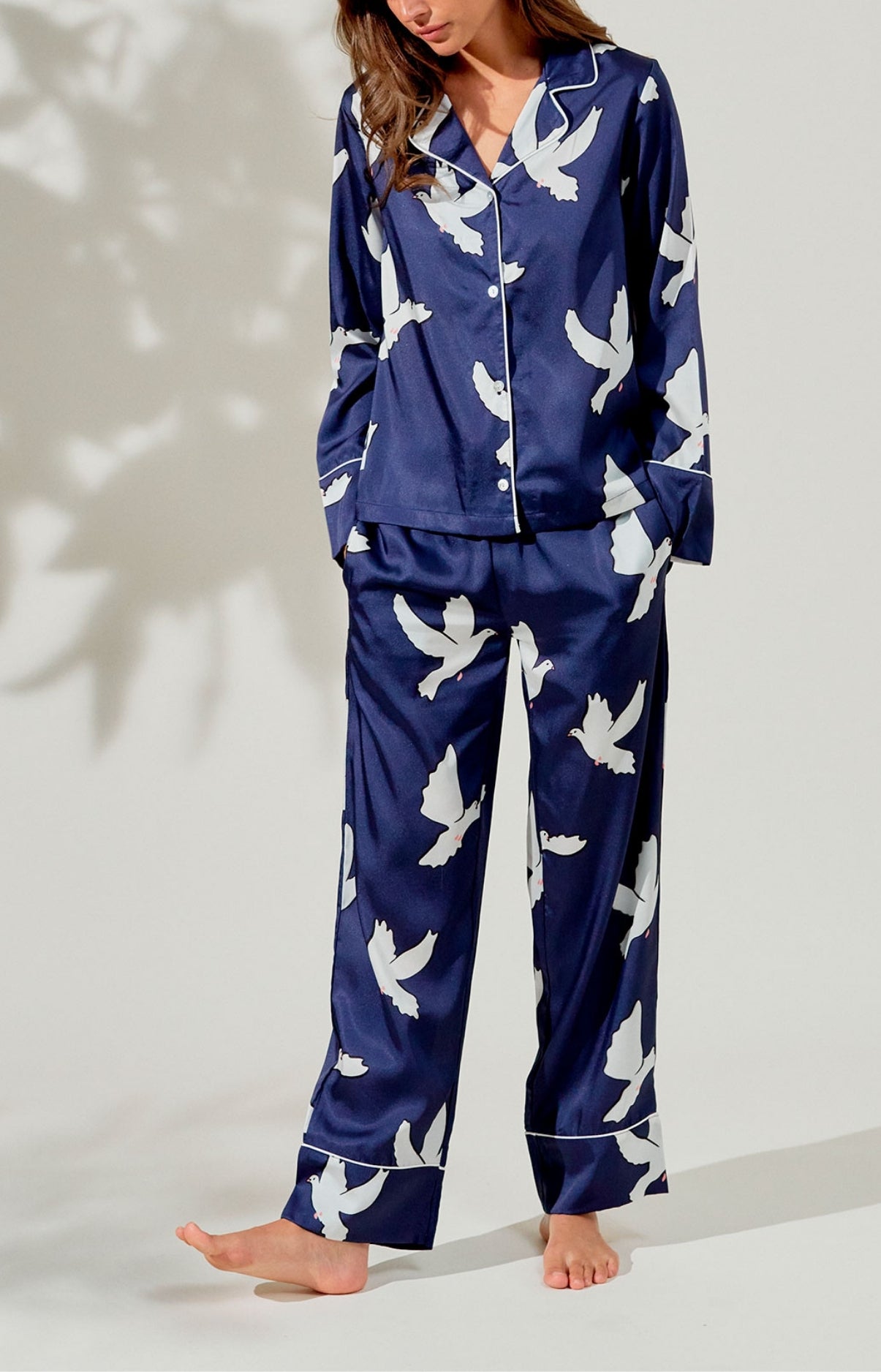 arthur-bob-colombe-pyjama-femme-boutonn-nuit-xs-l image 2