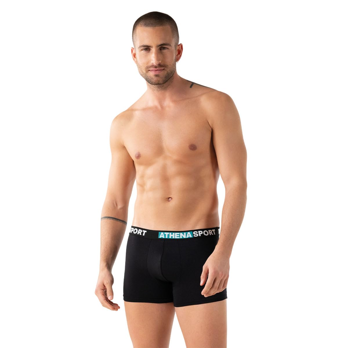 athena-daily-sport-lot-3-boxers-homme-coton image 5