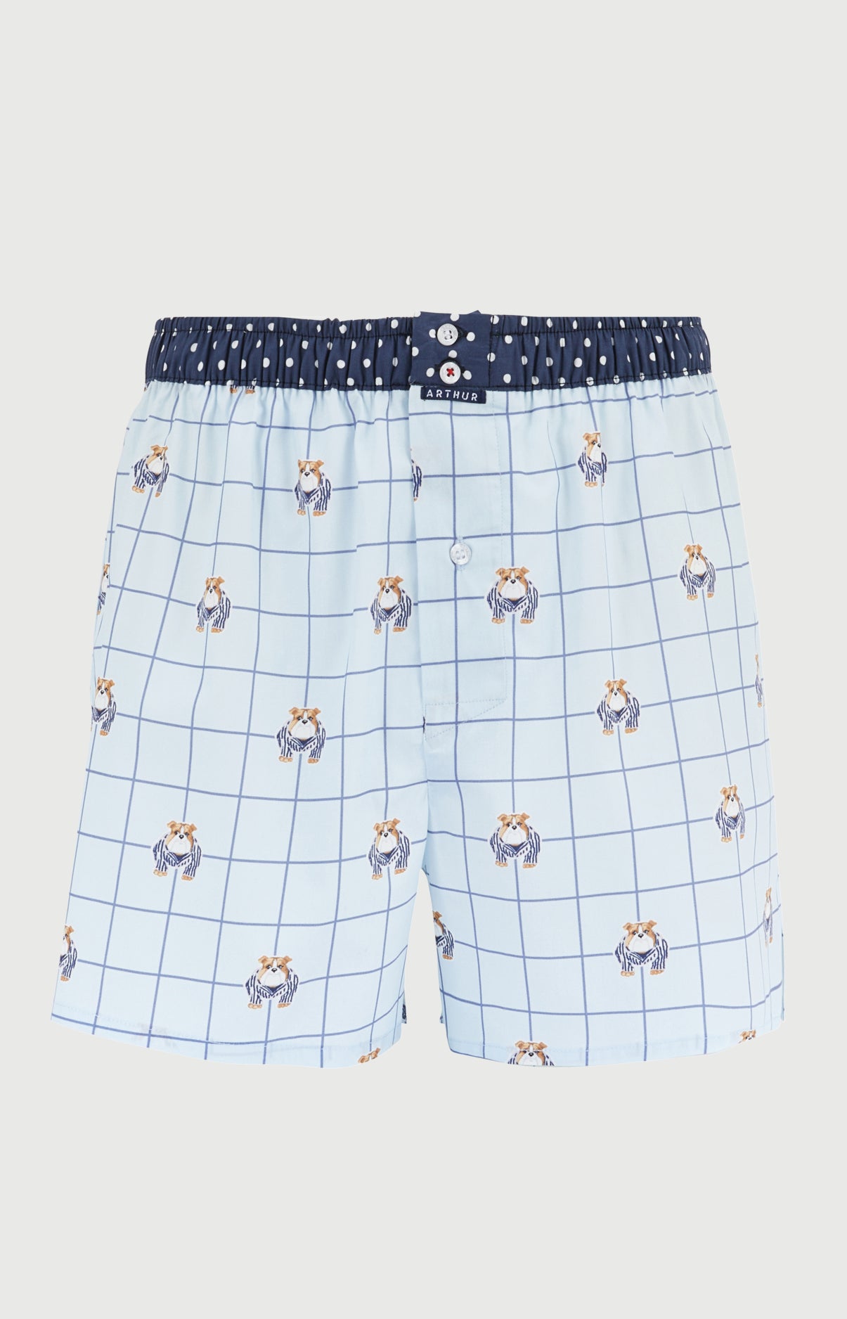 arthur-le-club-n1245-cale-on-homme-ciel-coton-bio image 3