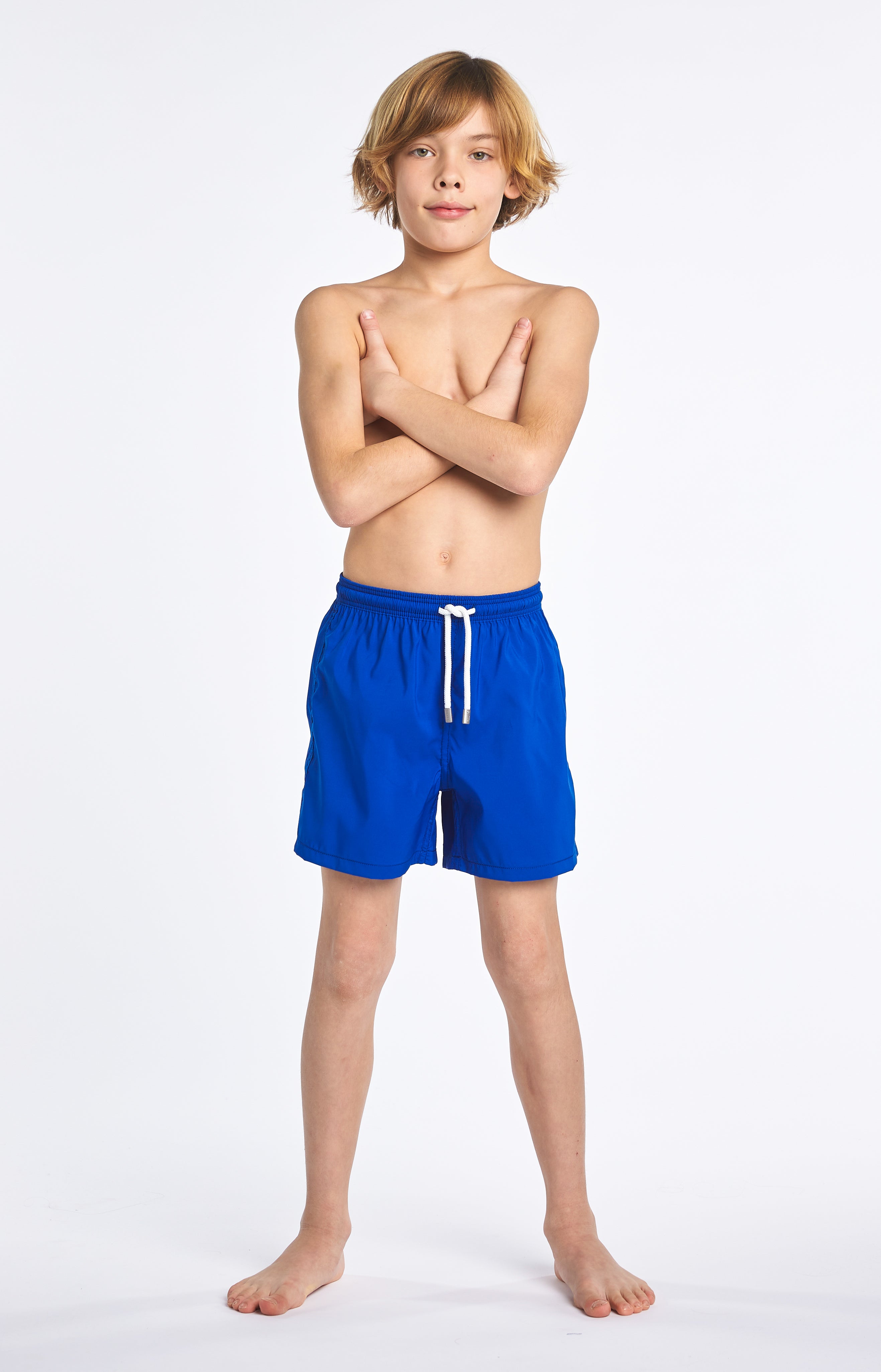 arthur-bob-short-de-bain-polyester-bleu-roi-enfant-4-16a image 2