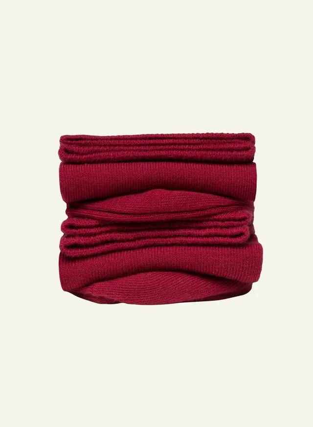 archiduchesse-courte-scarlett-o-lala-chaussettes-rouges-coton image 1