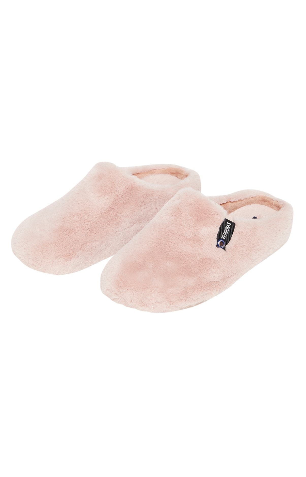 arthur-bob-mules-rose-doux-38-fausse-fourrure image 1