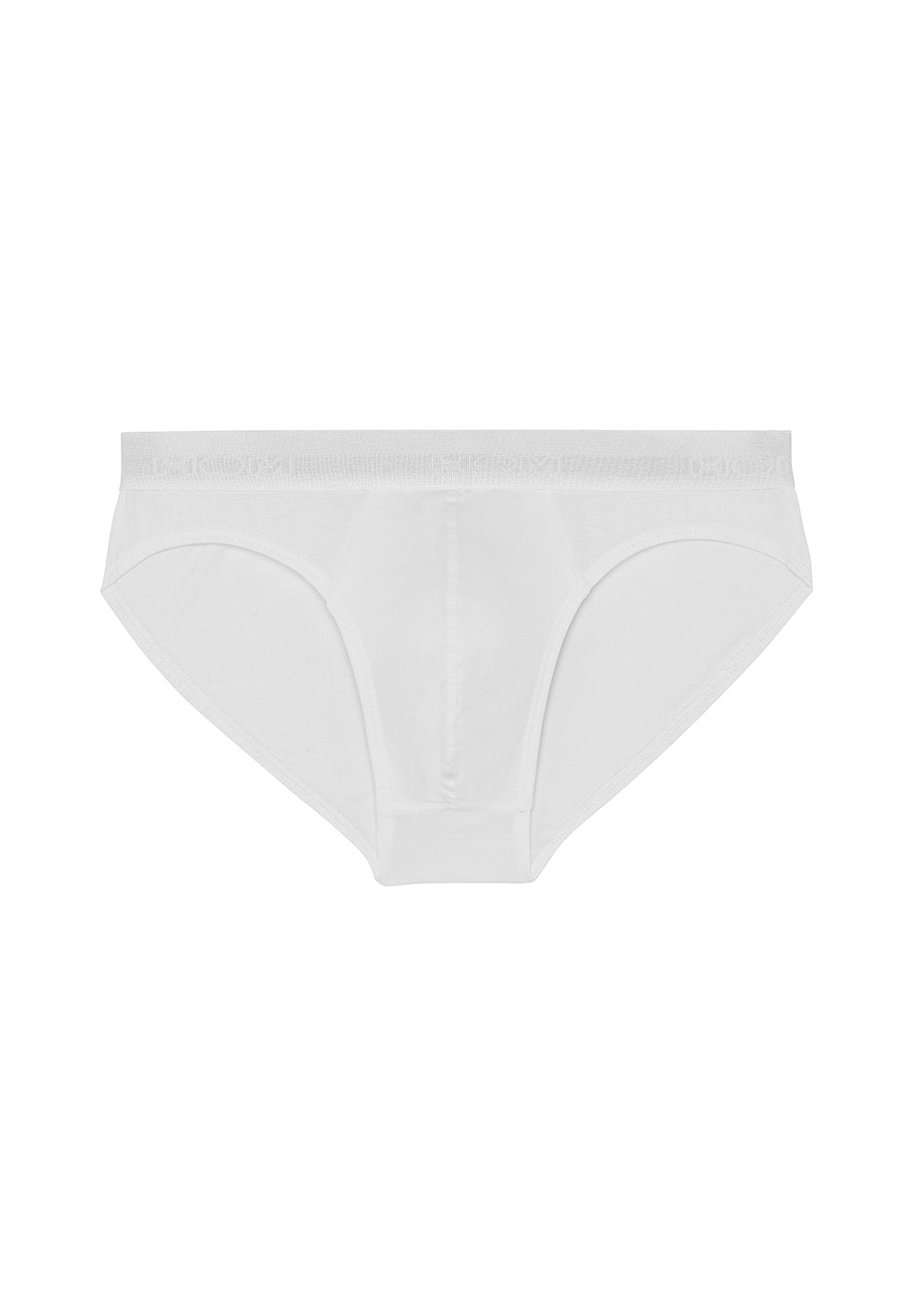 hom-classic-mini-briefs-slip-homme-blanc-modal-coton image 1