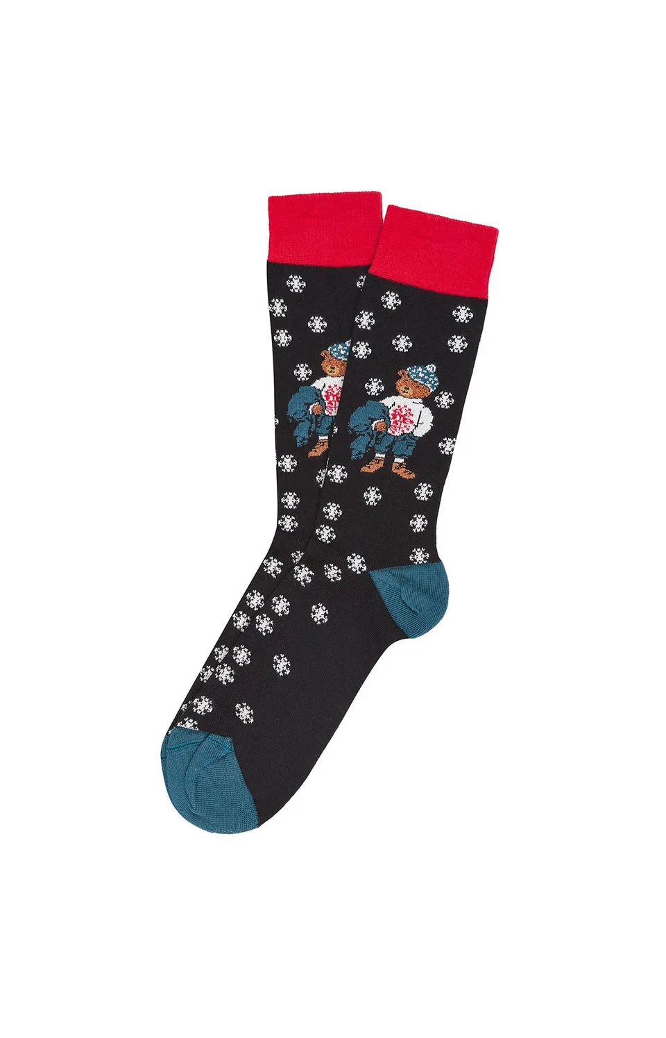 arthur-bob-logan-chaussettes-homme-noir-coton-bio image 1