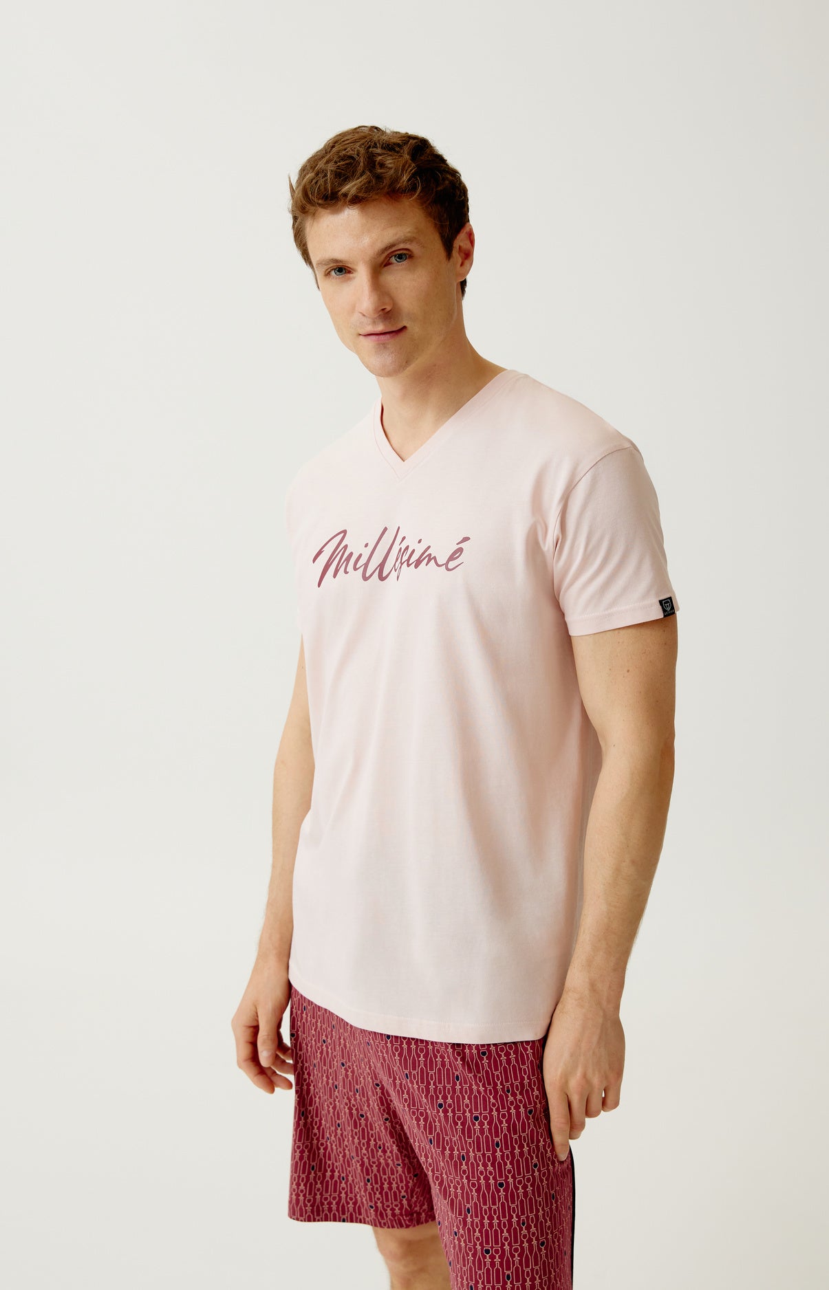 arthur-bob-pyjashort-mill-sim-coton-bio-bordeaux-homme image 7