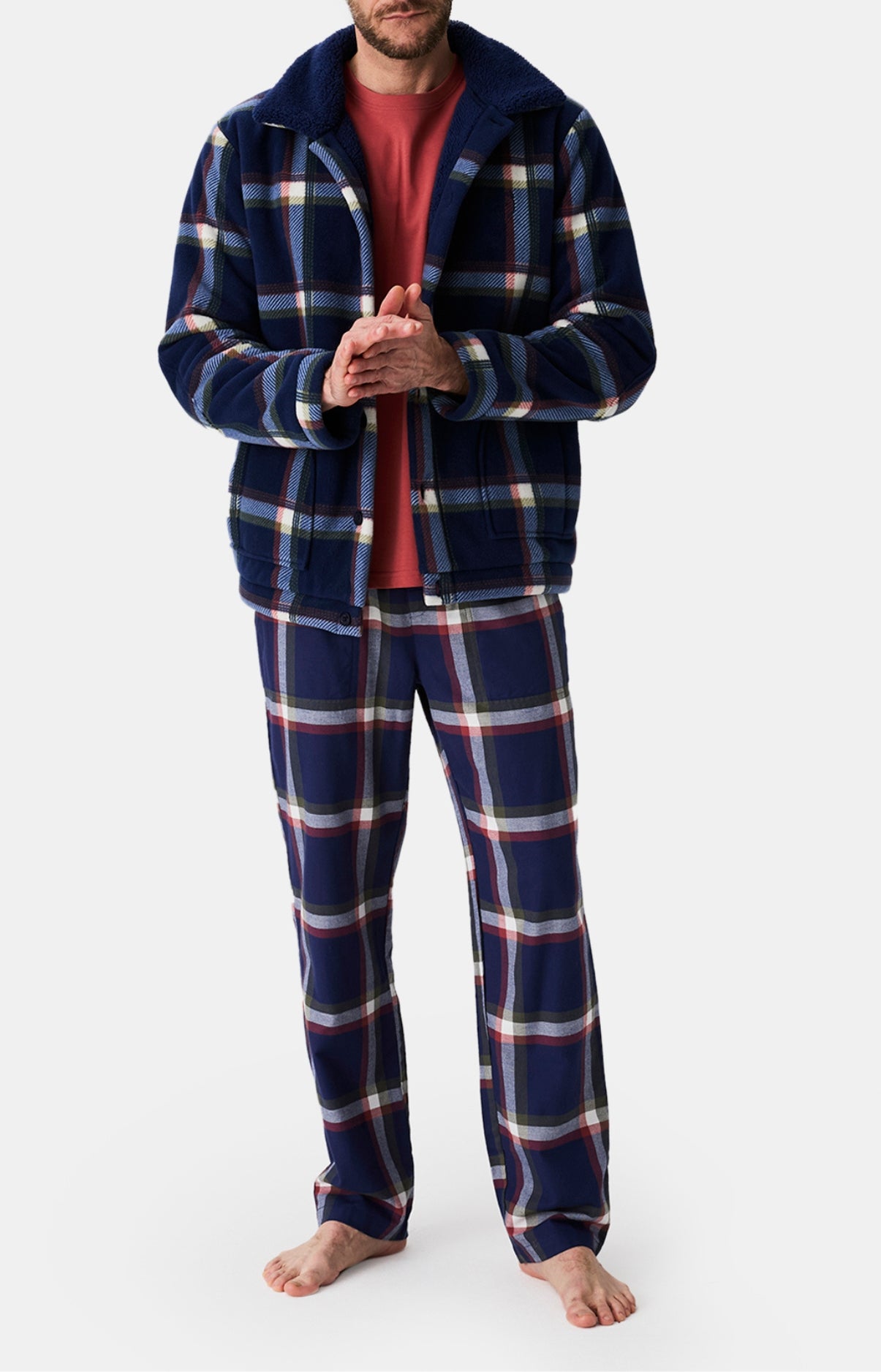 arthur-bob-luka-veste-polaire-homme-marine image 2