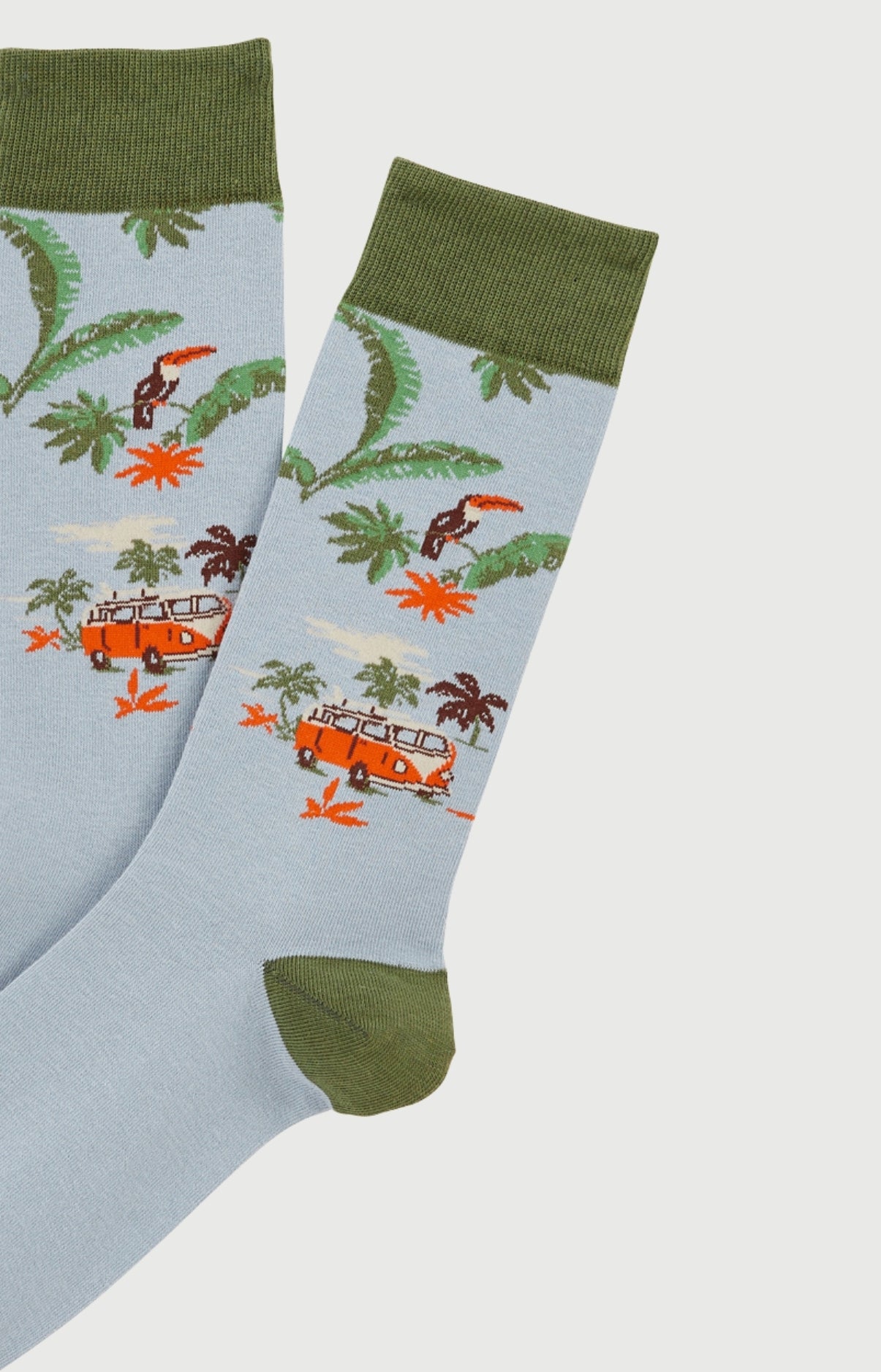 arthur-bob-chaussettes-homme-ciel-van-life-coton-france image 2