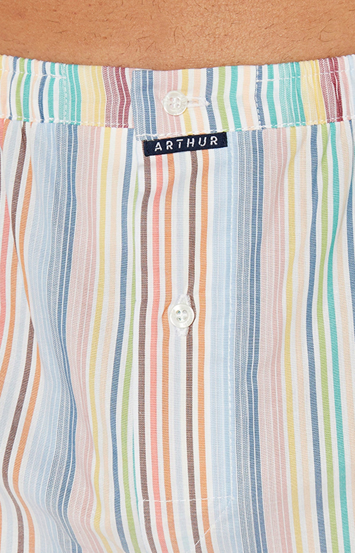 arthur-le-club-rayure-cale-on-homme-multicolore-bio image 4