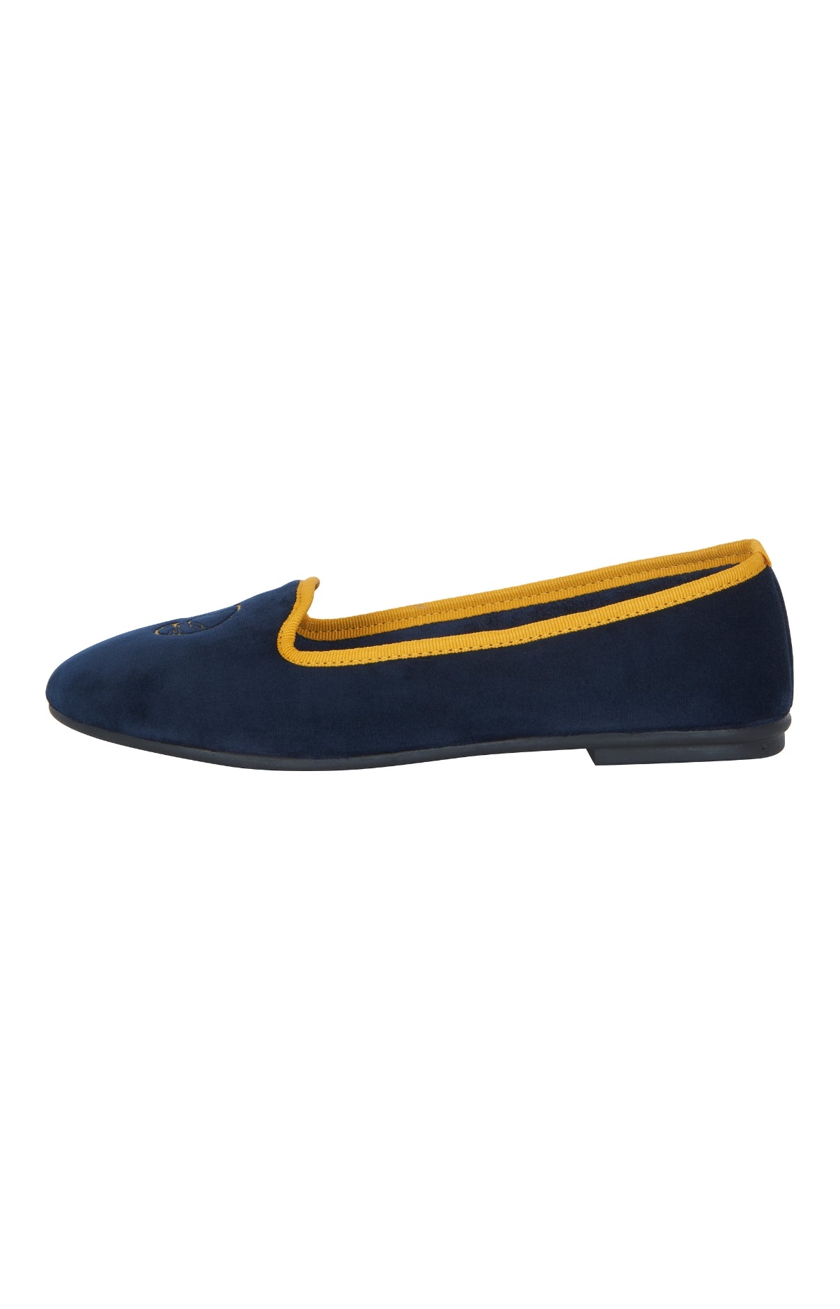 arthur-bob-chaussons-ballerines-femme-nuit-croissant-velours image 2