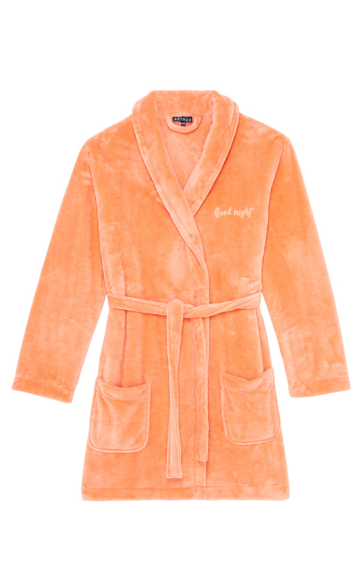 arthur-bob-corail-robe-de-chambre-femme-polaire image 3