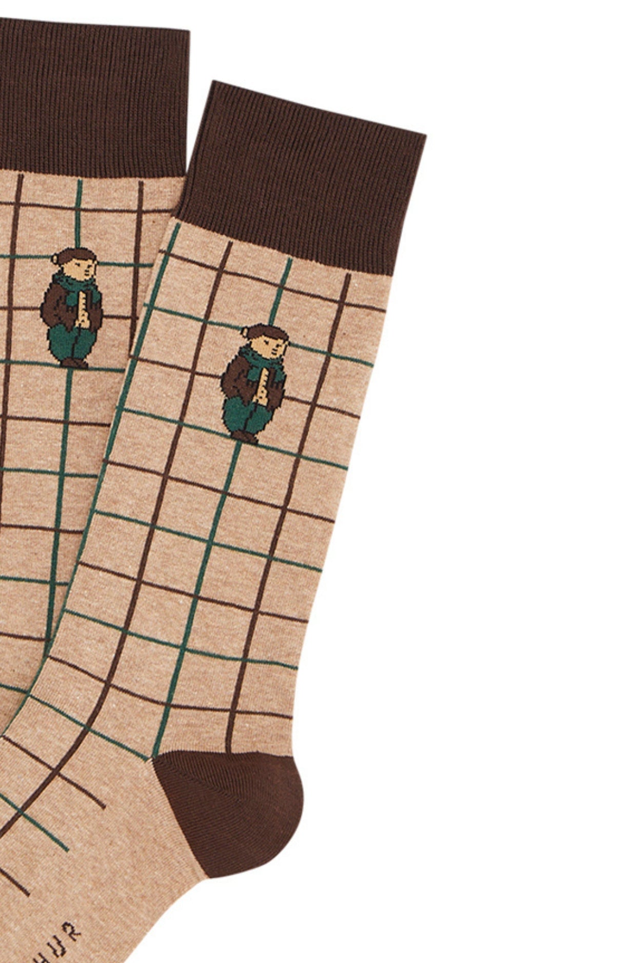 arthur-bob-chaussettes-oliver-beige-coton-40-46 image 2