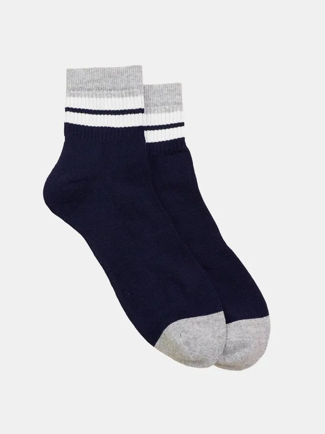 p-trone-chaussettes-de-tennis-basses-coton-bio-gris-anthracite image 1