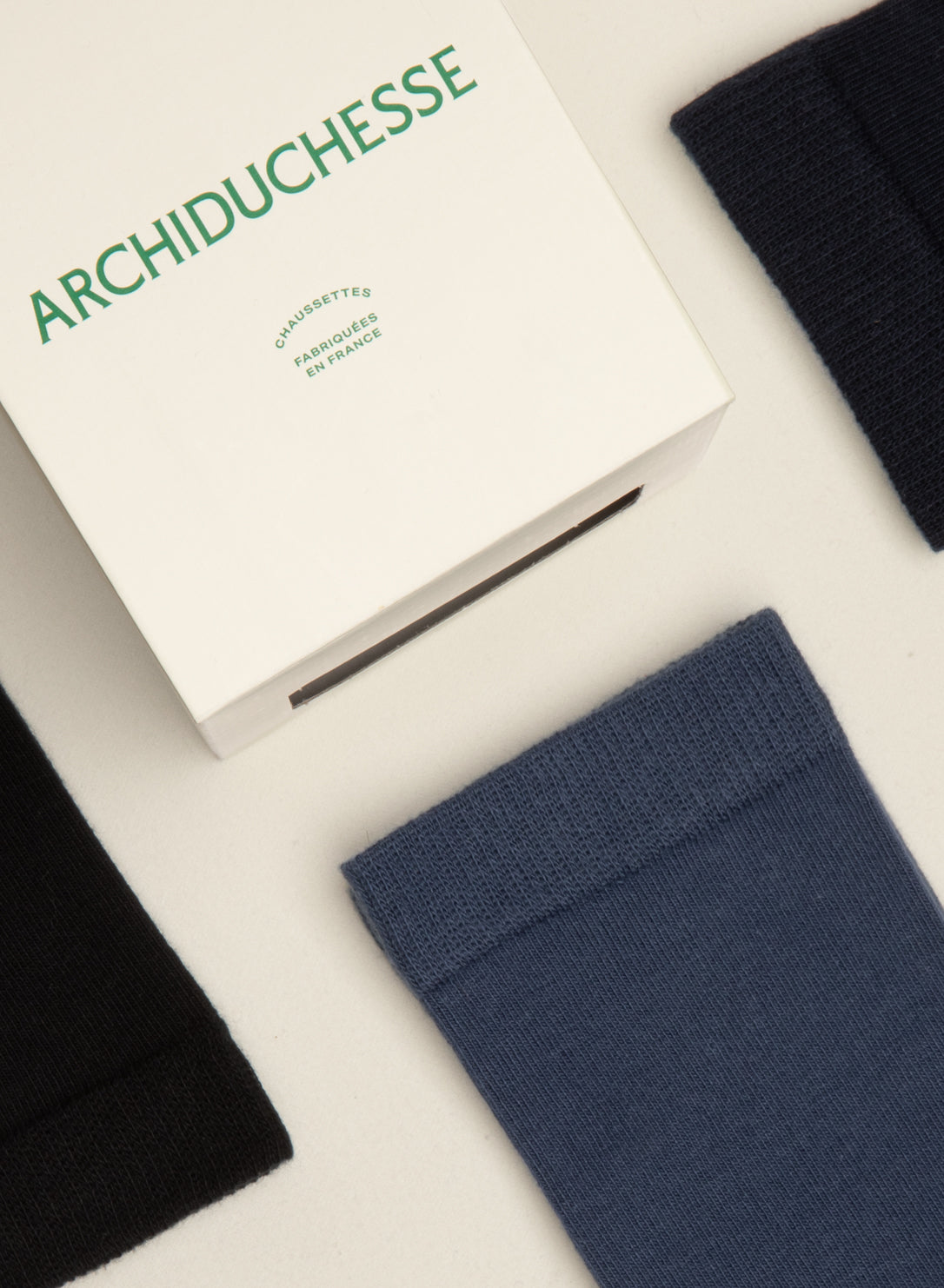 archiduchesse-de-ville-trio-orage-chaussettes-coffret-3-paires image 3