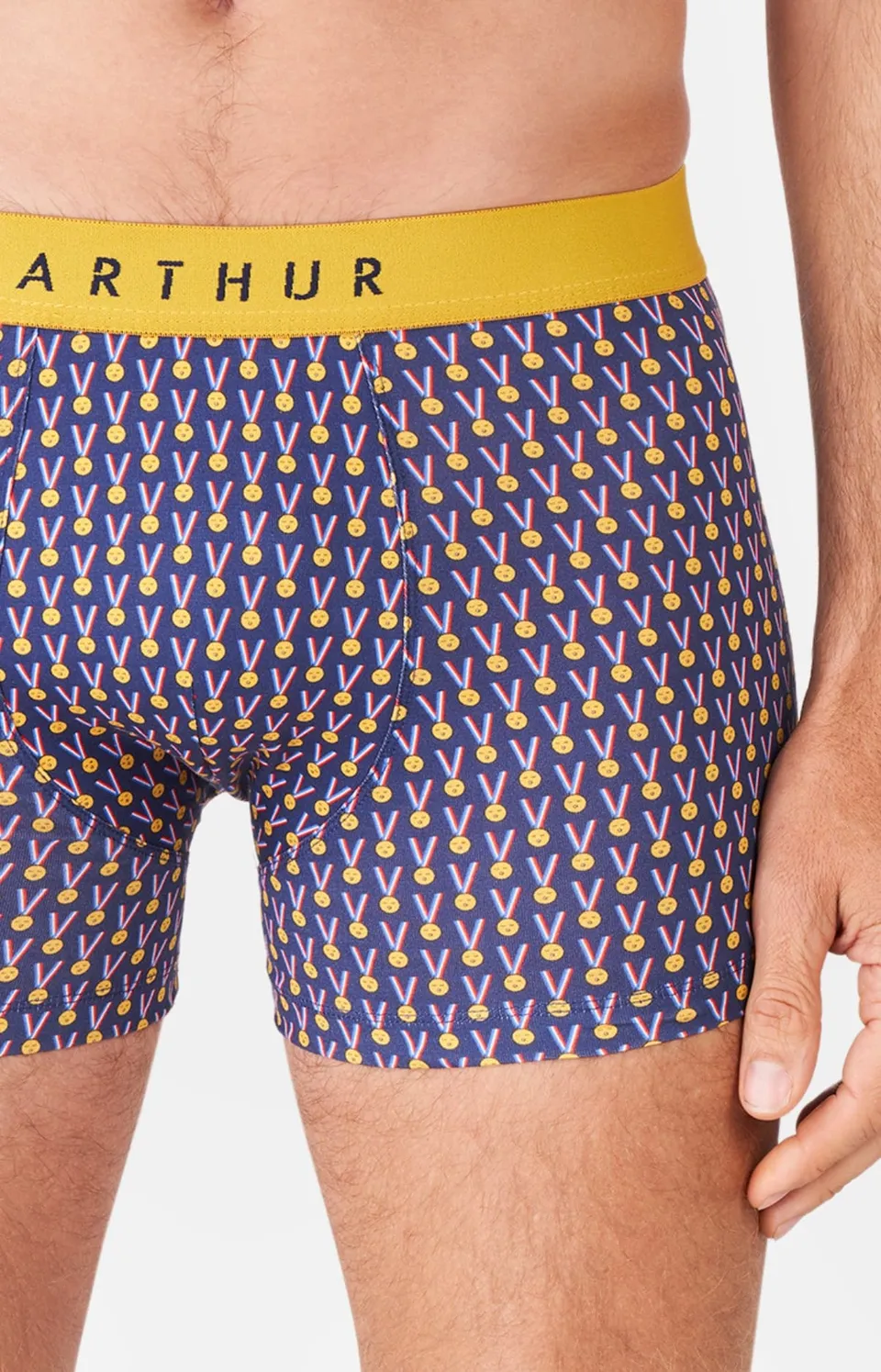arthur-bob-m-daille-dort-boxer-homme-marine-l image 1