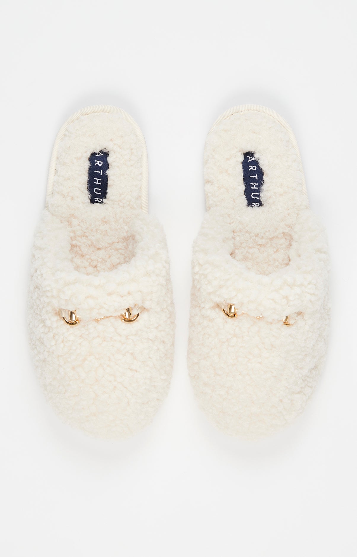 arthur-bob-polaire-ivoire-mules-femme-ivoire-sherpa image 2