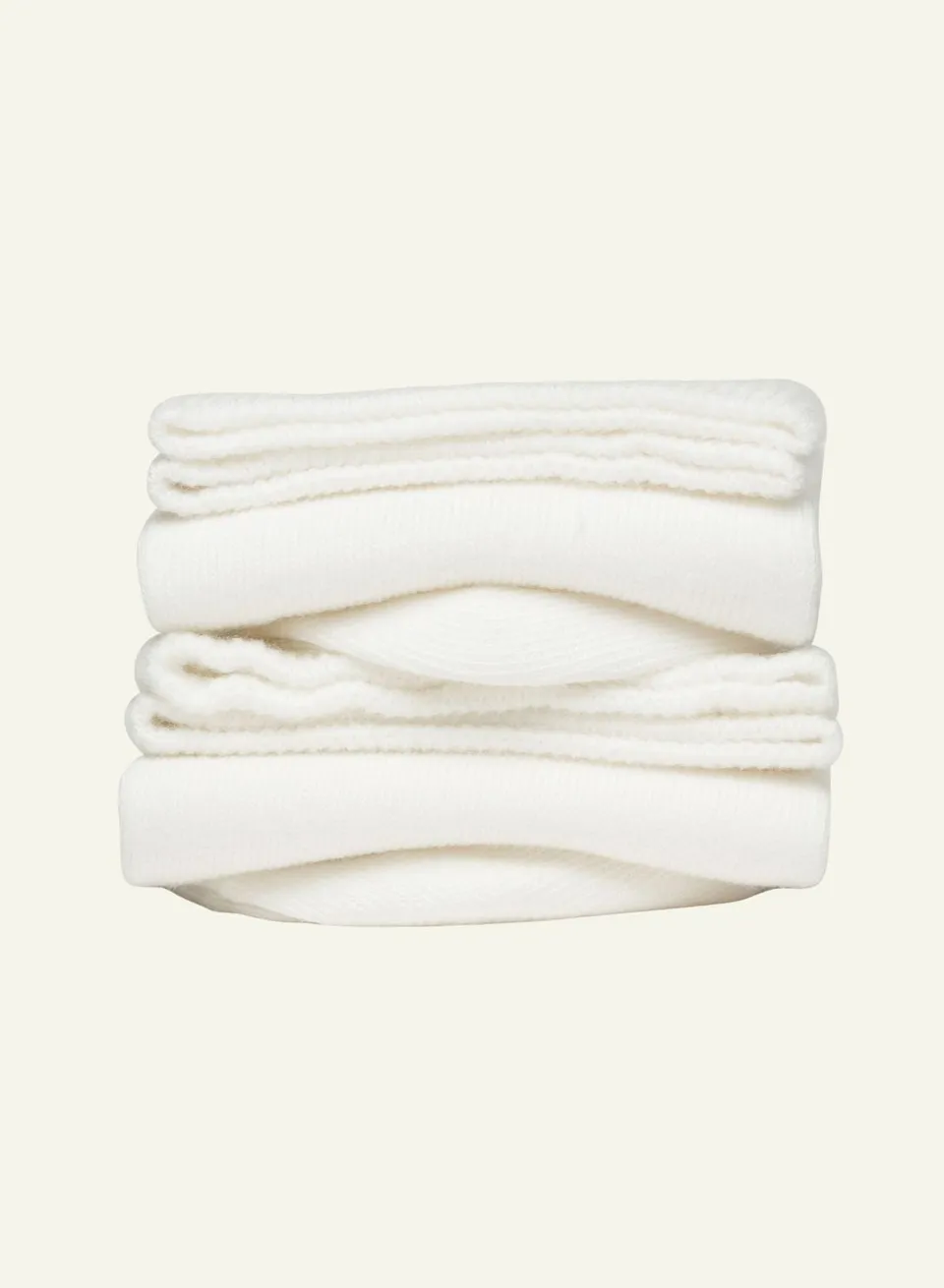 archiduchesse-de-ville-blanc-mouton-chaussettes-coton-blanc image 1