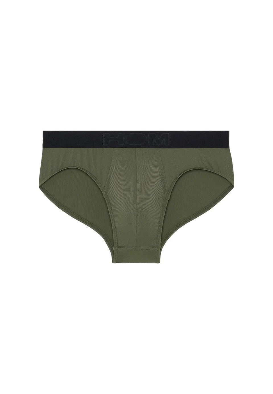 hom-supersoft-mini-slip-homme-kaki-microfibre-respirant image 1