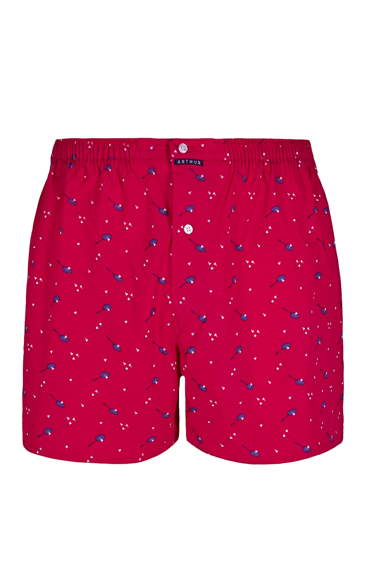 arthur-le-club-cale-on-badminton-rouge-s-xxl-coton-bio image 3