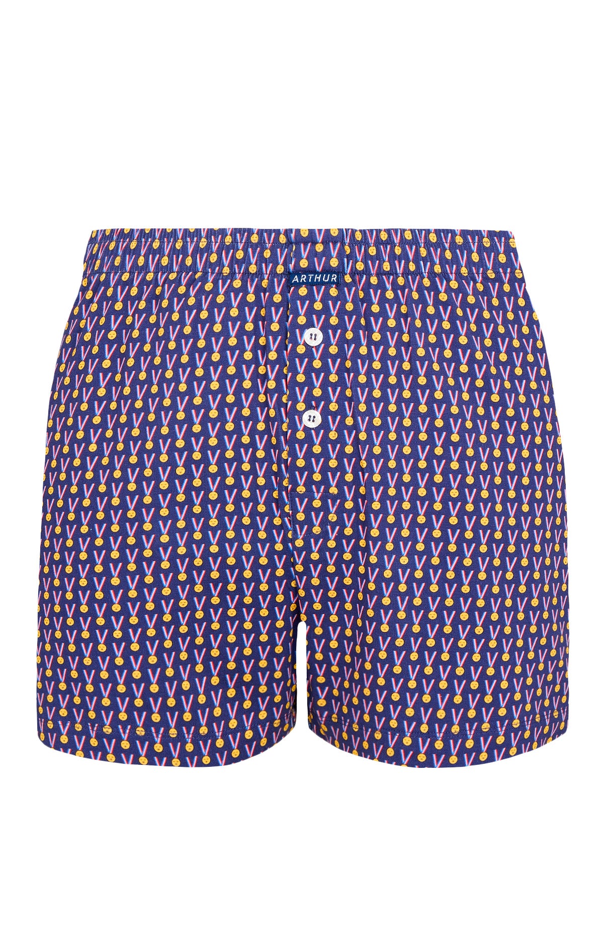 arthur-le-club-m-daille-dort-cale-on-nuit-marine-coton-bio image 3