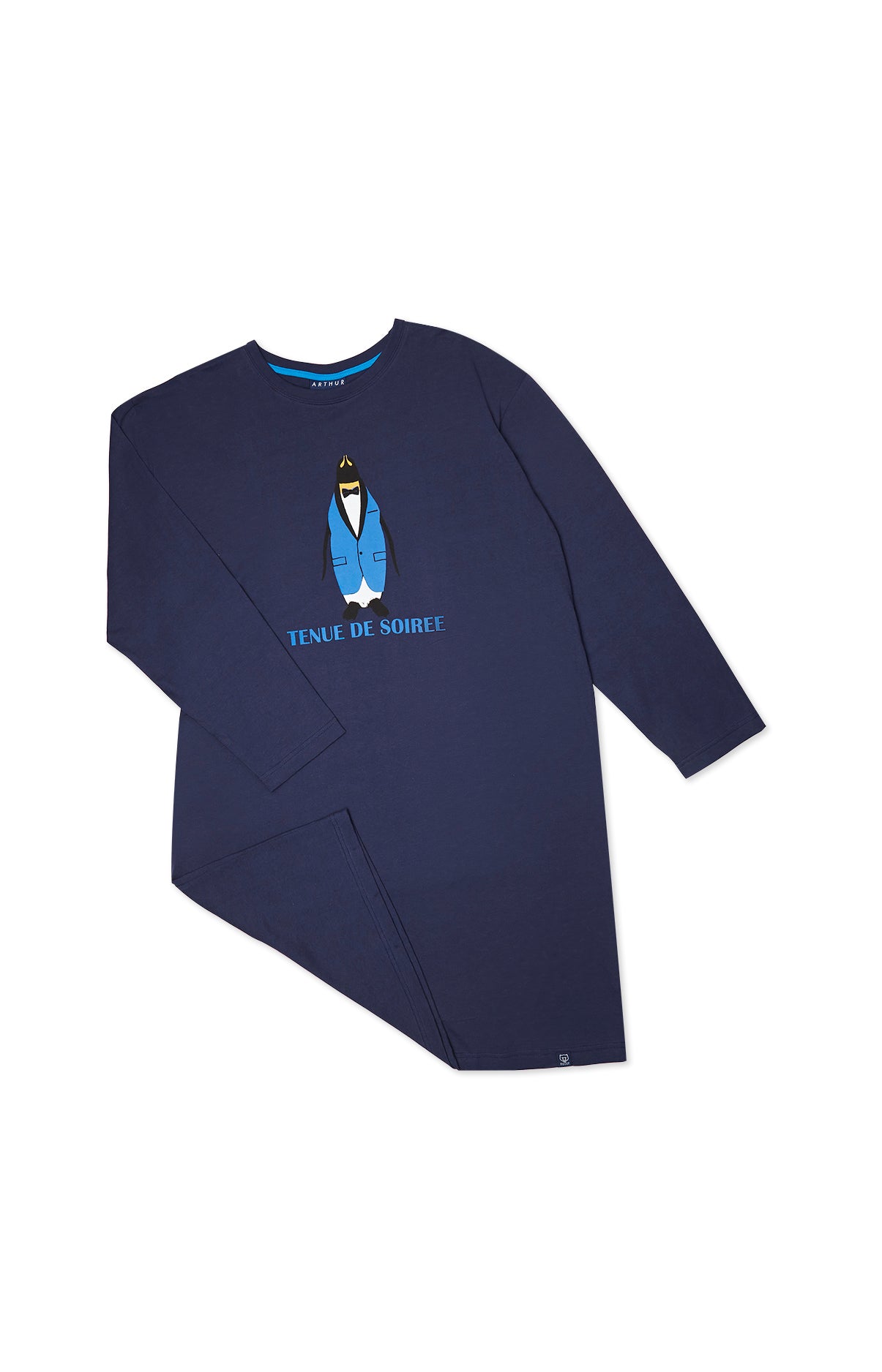 arthur-bob-tenue-de-soir-e-maxi-tee-shirt-marine-tu image 3