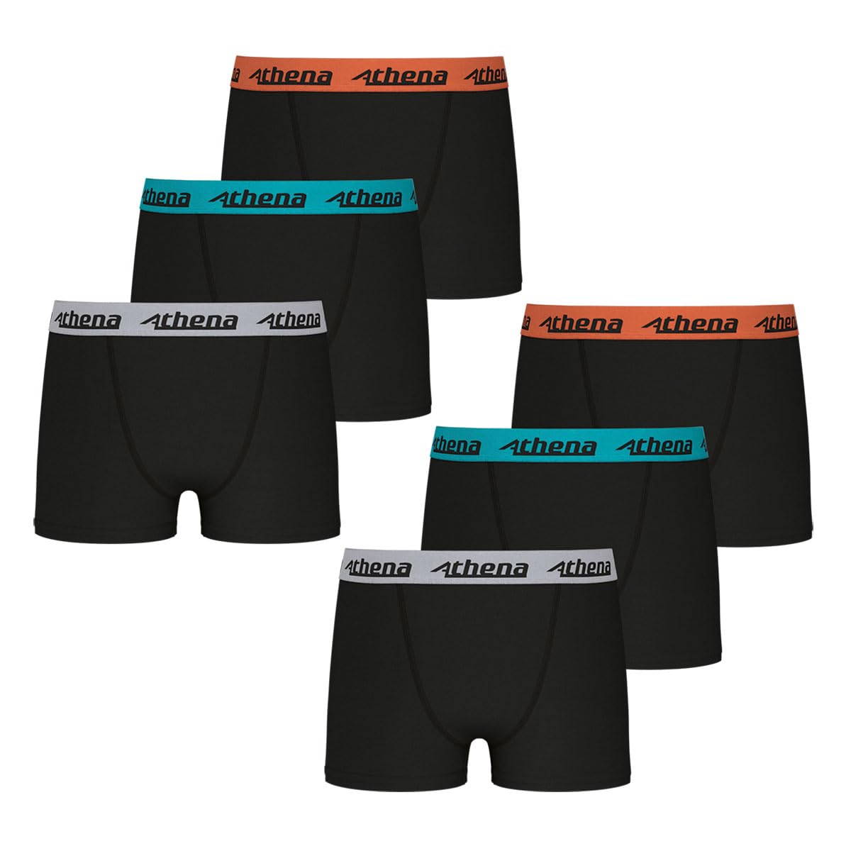 athena-ecopack-boxer-gar-on-16-ans-lot-6-coton-stretch image 4