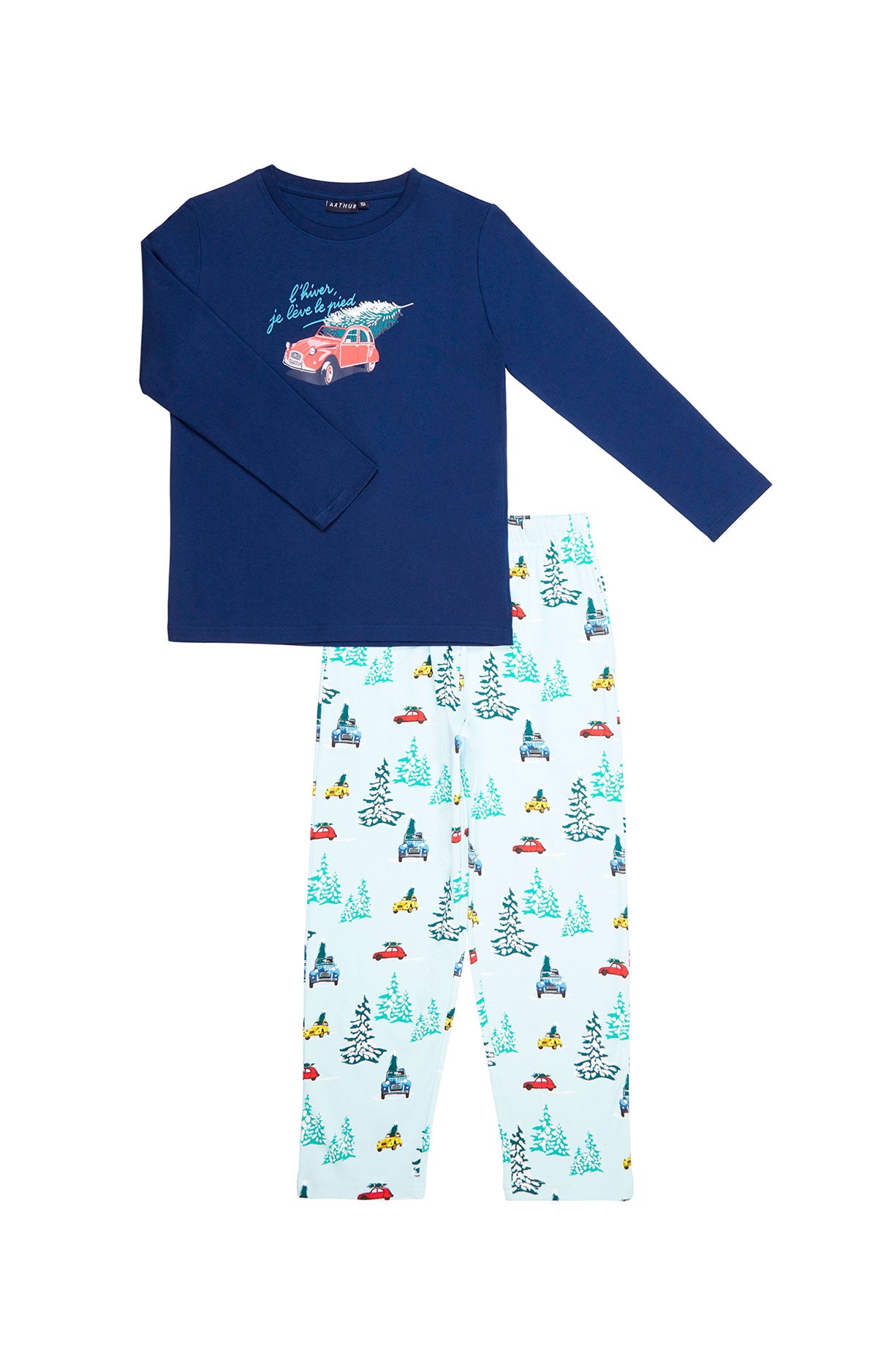 arthur-bob-pyjama-enfant-2cv-glace-8a-coton-bio image 3