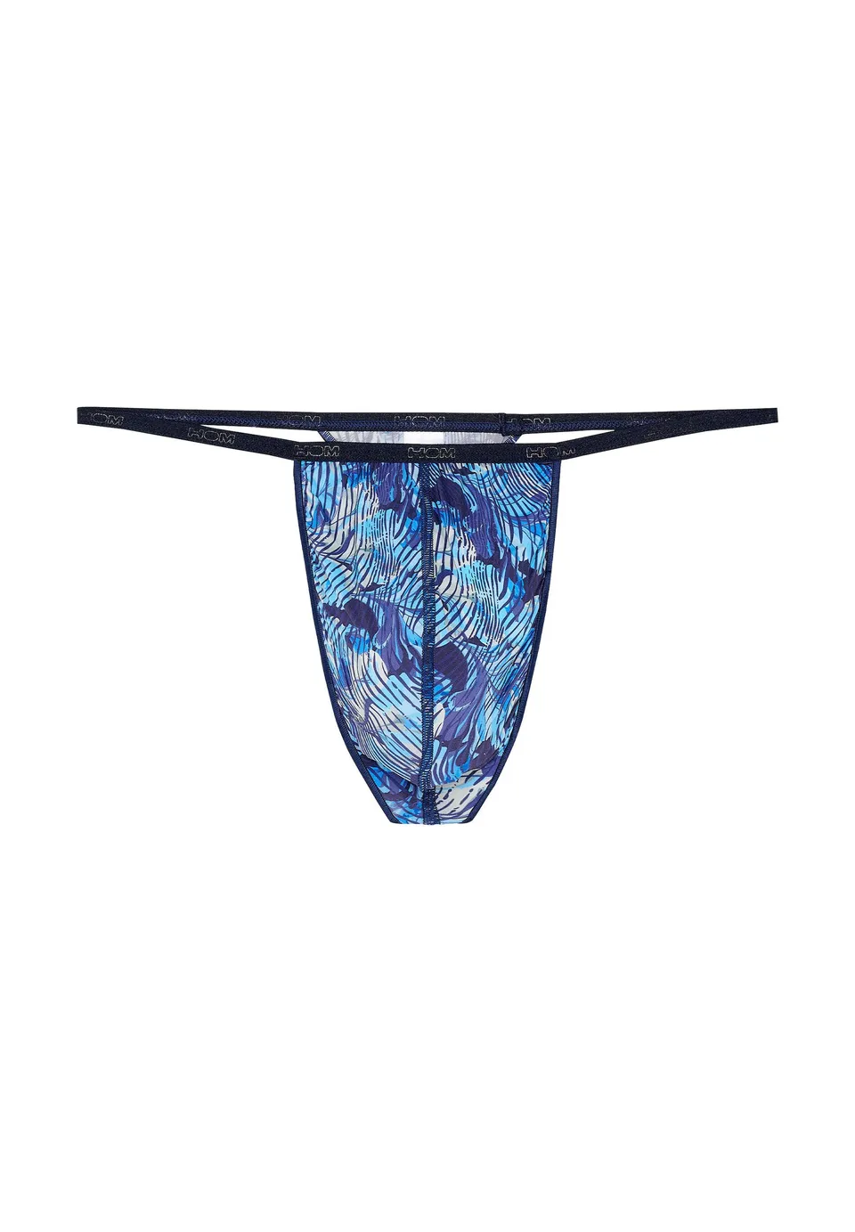 hom-temptation-barrett-403234-40p0bi-string-imprim-bleu-microfibre image 1