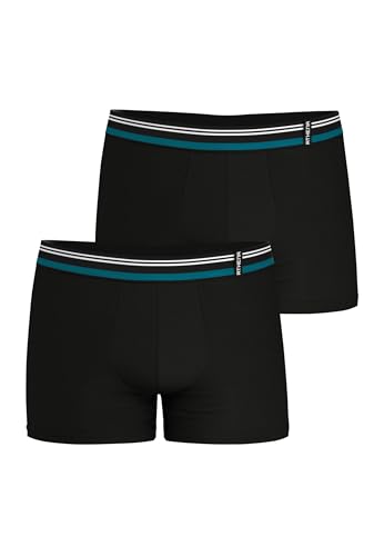 athena-ecopack-boxer-homme-lot-2-coton-noir image 7
