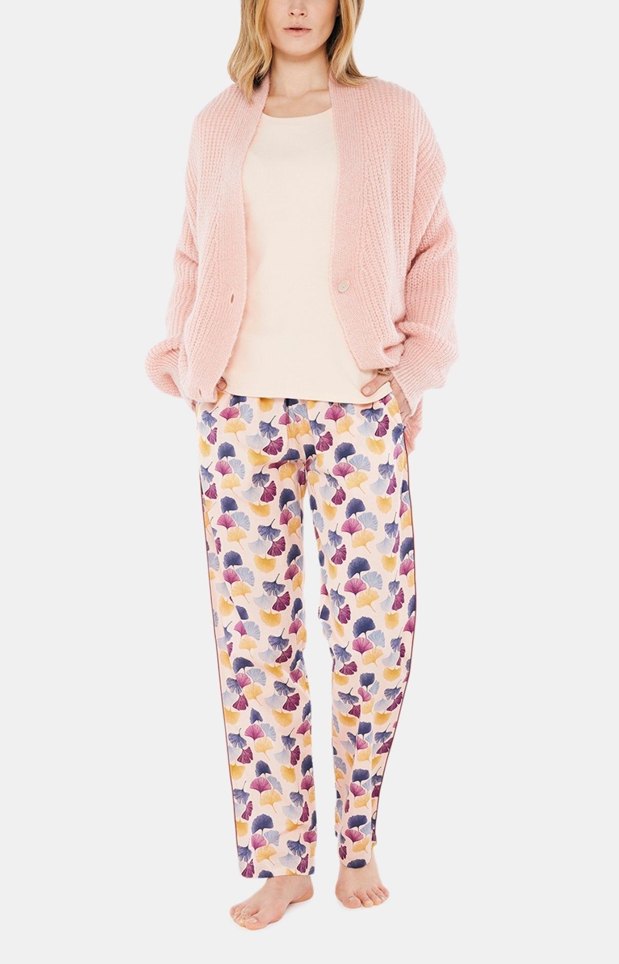 arthur-bob-ginko-pantalon-pyjama-satin-multicolore image 4