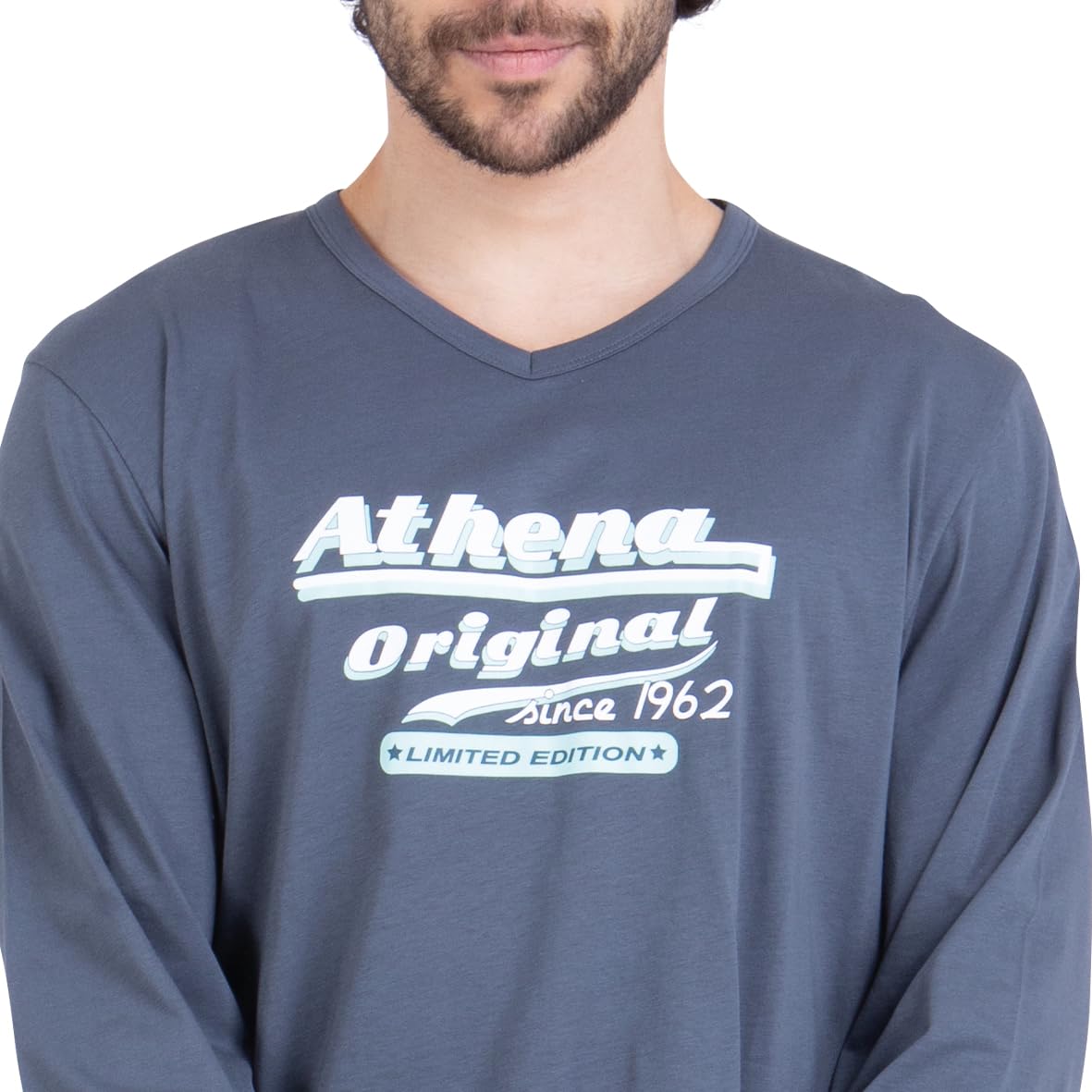 athena-ecopack-7o71-pyjama-homme-taille-l-coton-manches-longues image 5