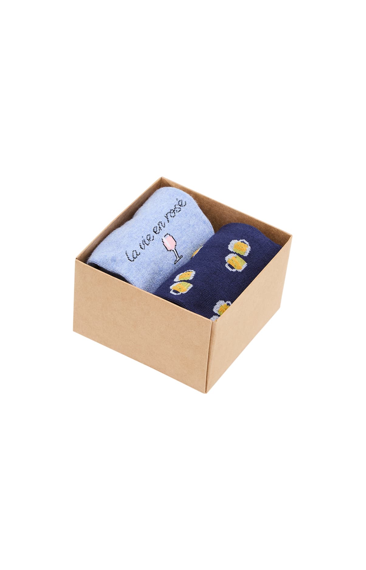 arthur-bob-pack-2-chaussettes-ap-ro-homme-bleu-coton image 2