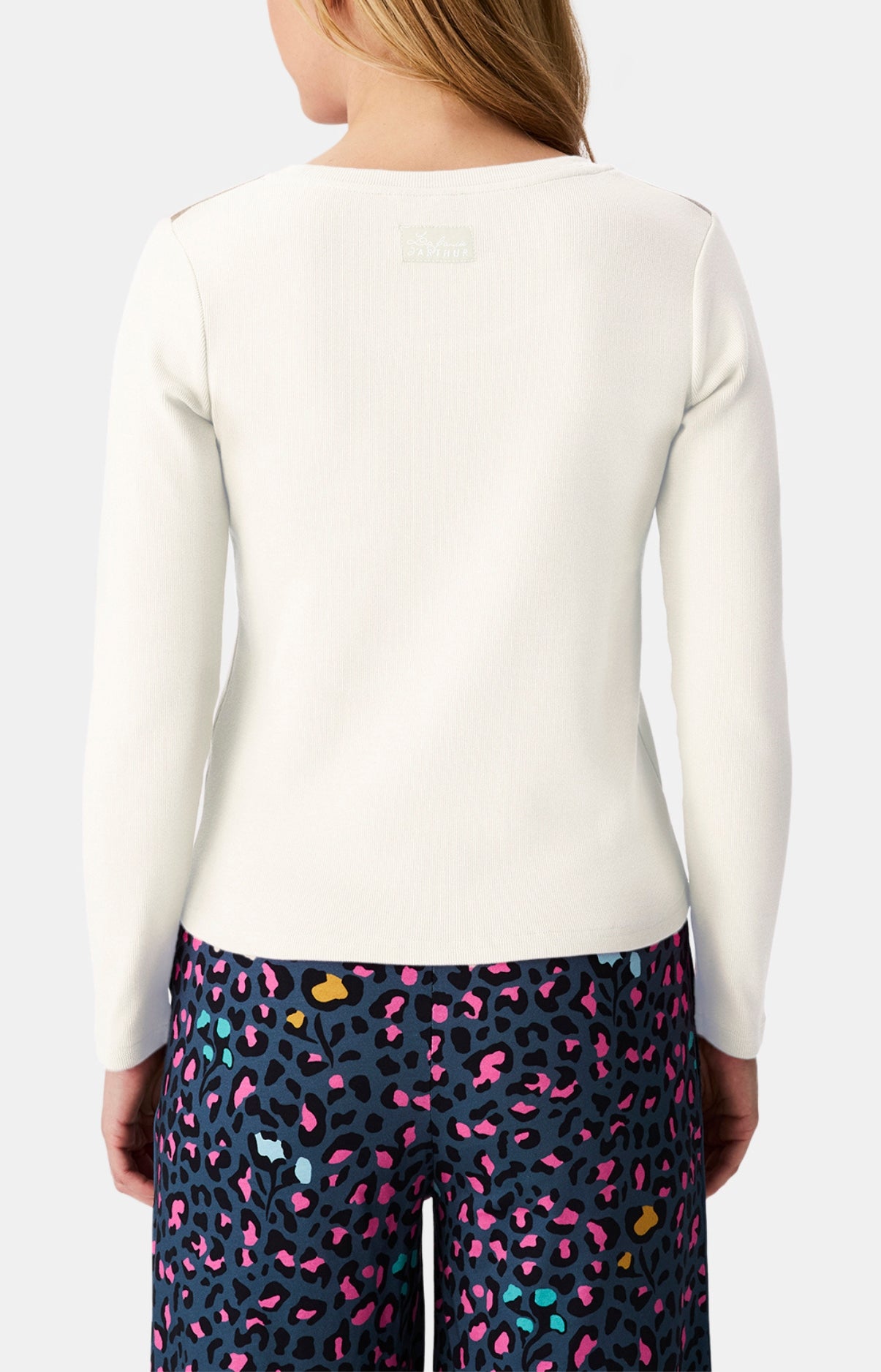 arthur-bob-tee-shirt-manches-longues-cr-me-ivoire-femme image 5