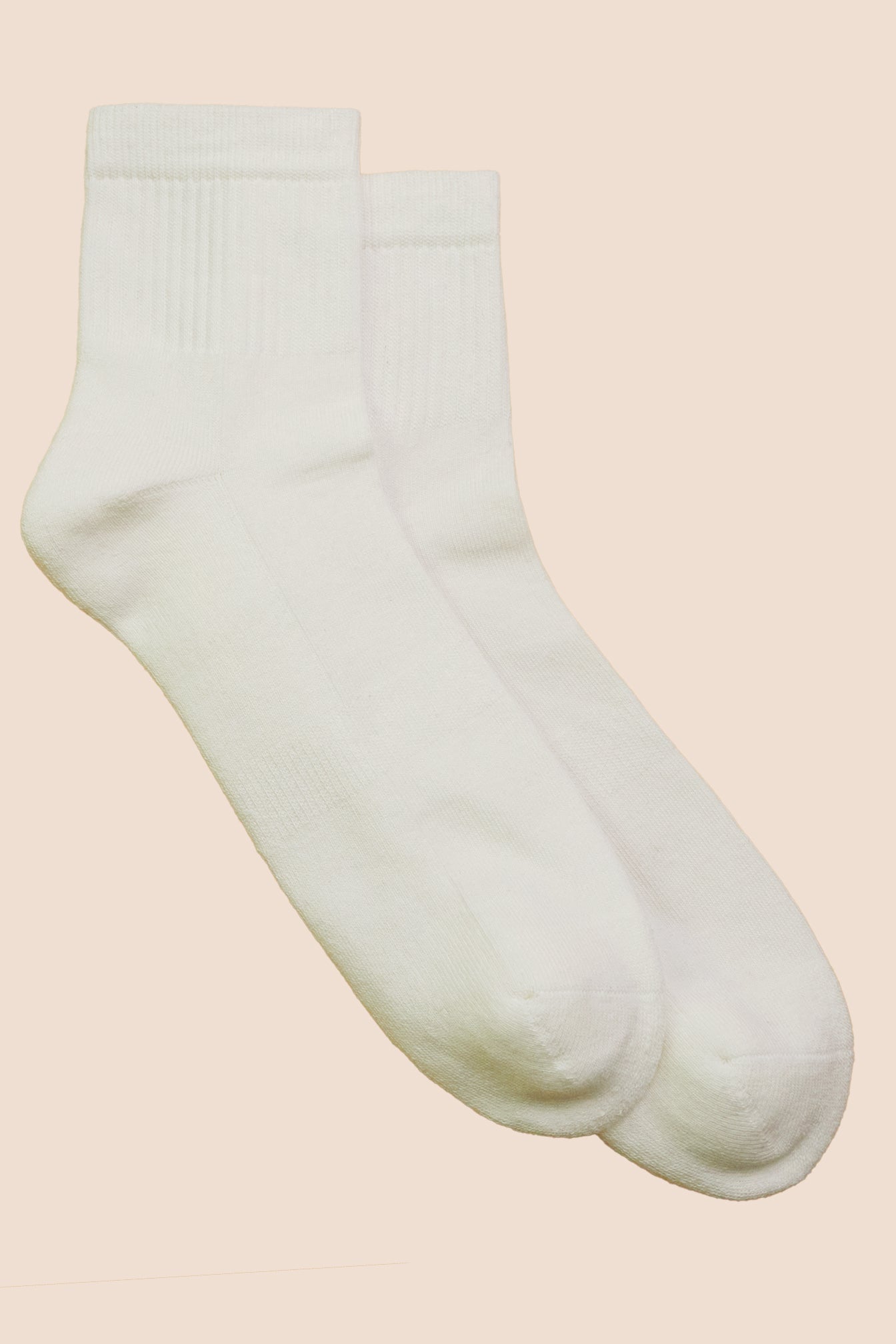 p-trone-chaussettes-de-tennis-basses-blanc-cr-me-39-42 image 3