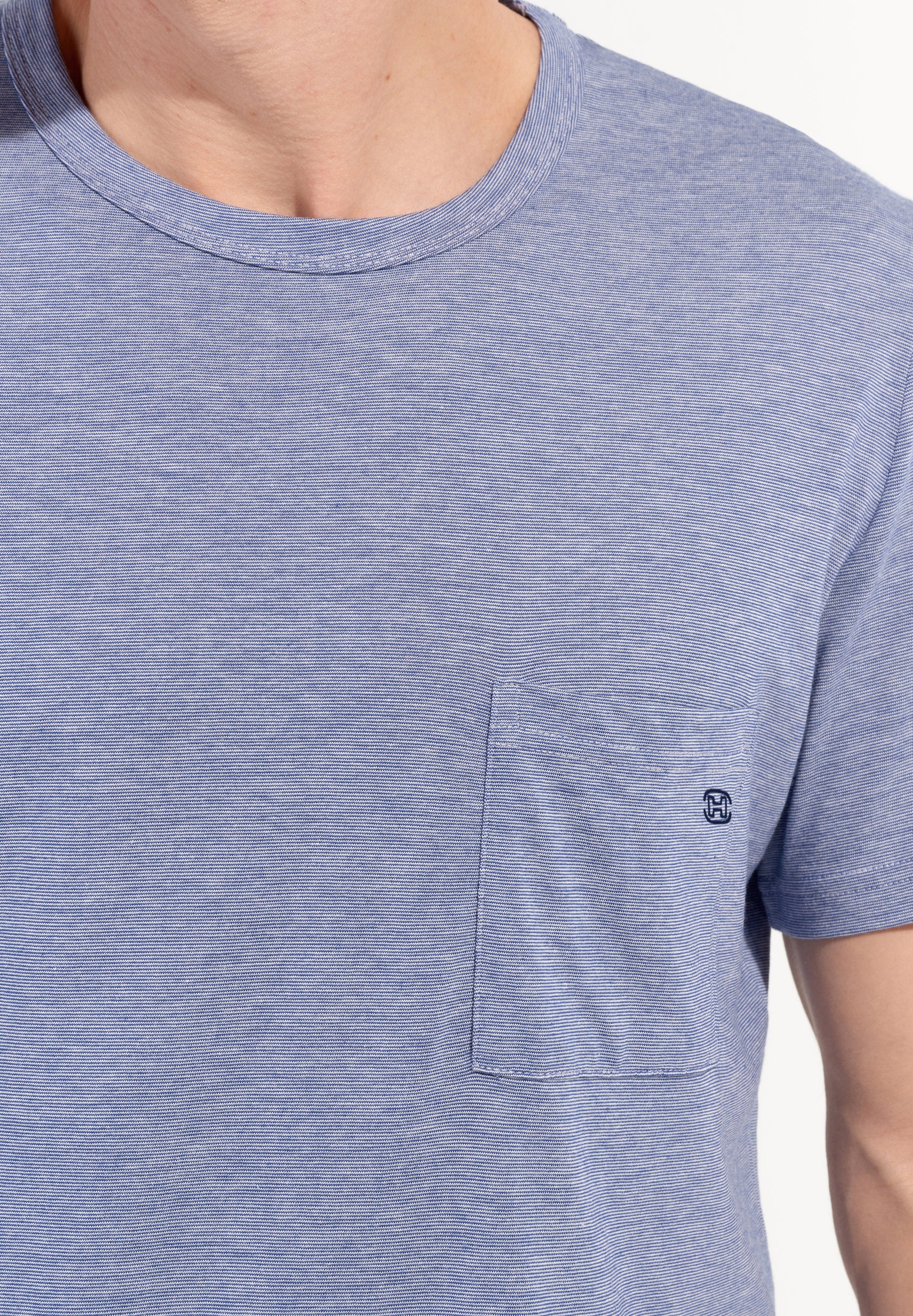 hom-modal-comfort-pyjama-court-homme-bleu-marine-coton-modal image 4