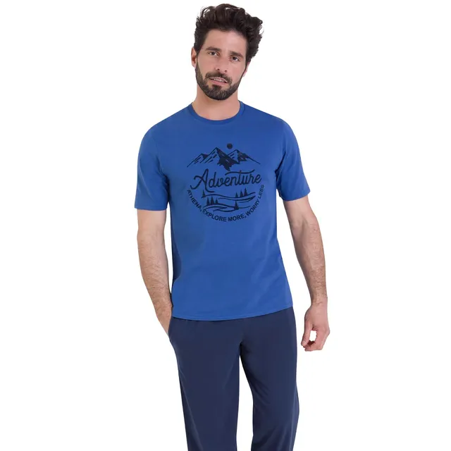 athena-winter-pyjama-long-homme-coton-taille-m image 1