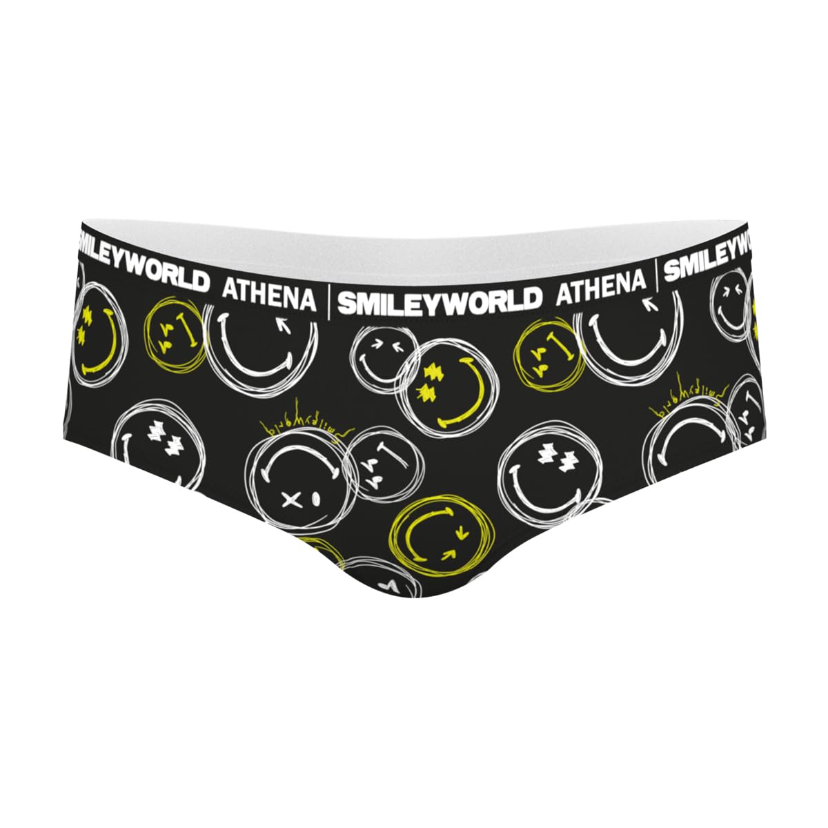 athena-graphic-boxer-fille-smileyworld-stretch-ceinture-tiss-e image 5