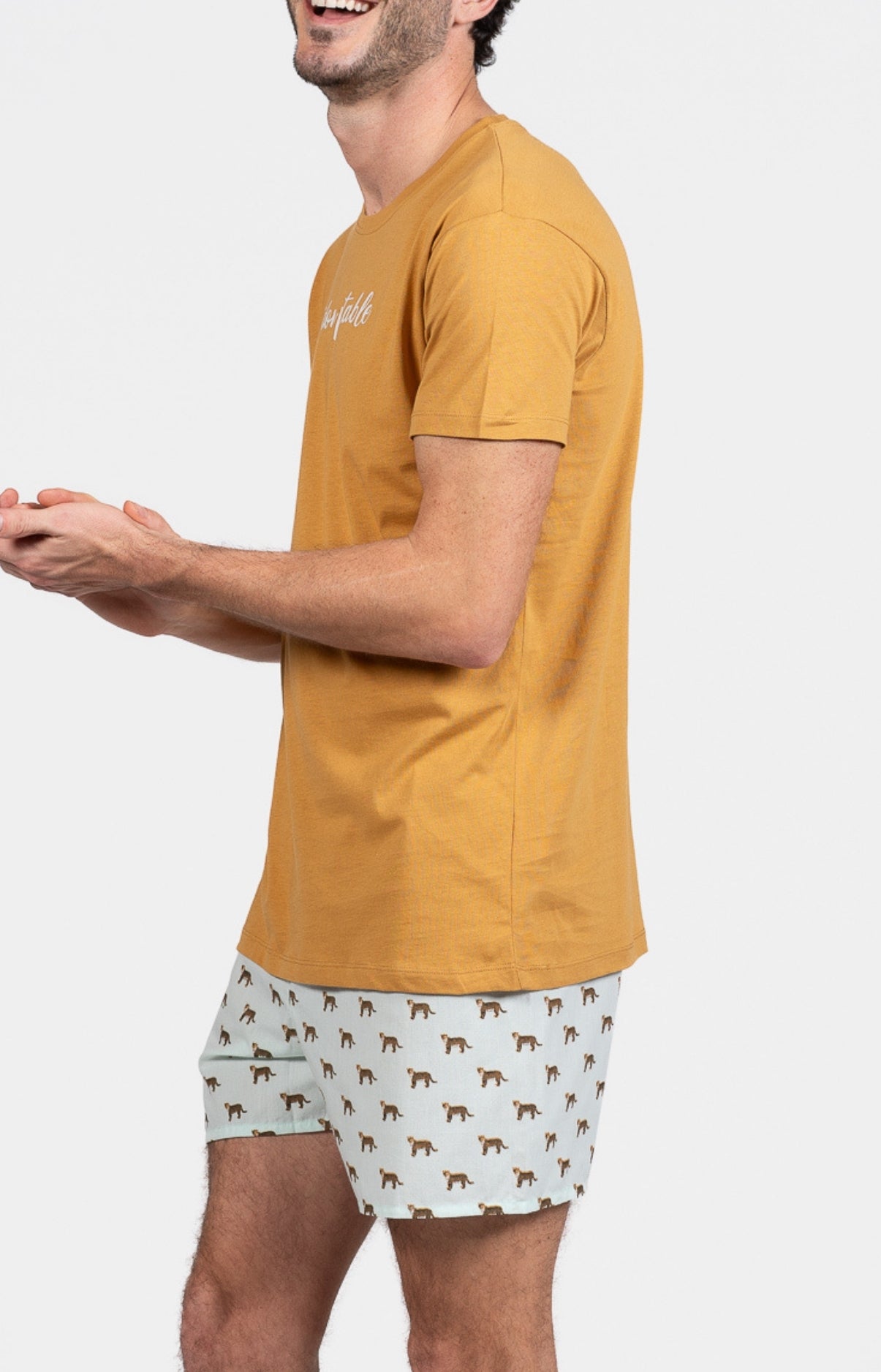arthur-bob-khan-pyjama-ice-l-coton-manches-courtes image 5