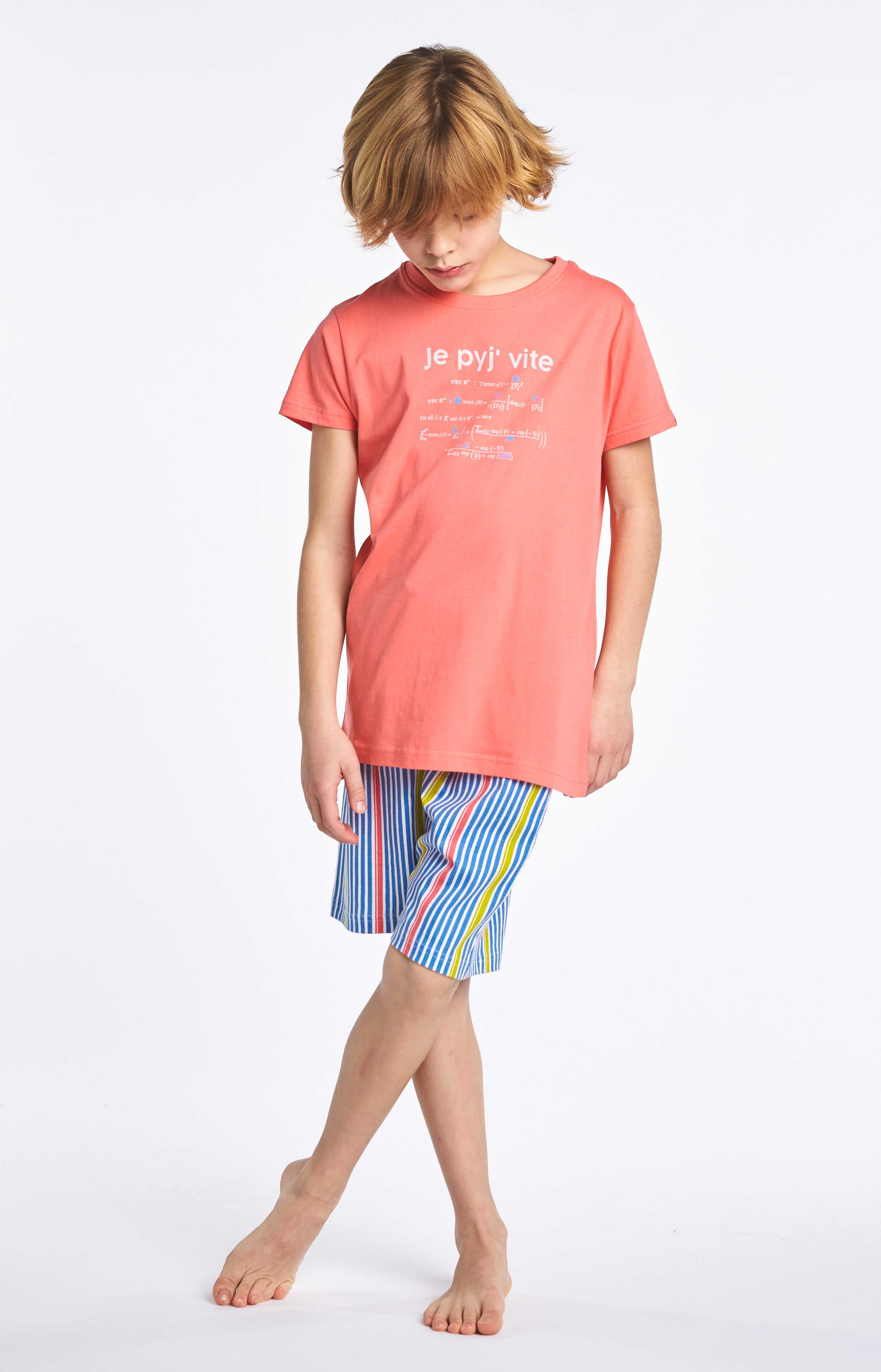 arthur-bob-pyj-vite-pyjashort-enfant-coton-bio-multicolore image 4
