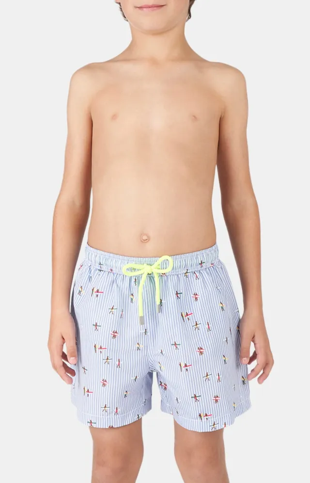 arthur-bob-surf-short-de-bain-ciel-10a-polyester-recycl image 1