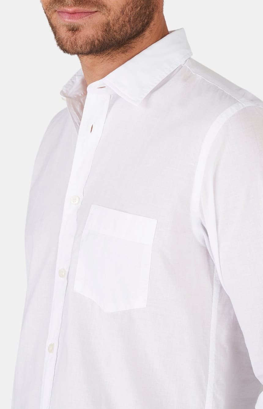 arthur-voile-chemise-homme-blanc-manches-longues image 2